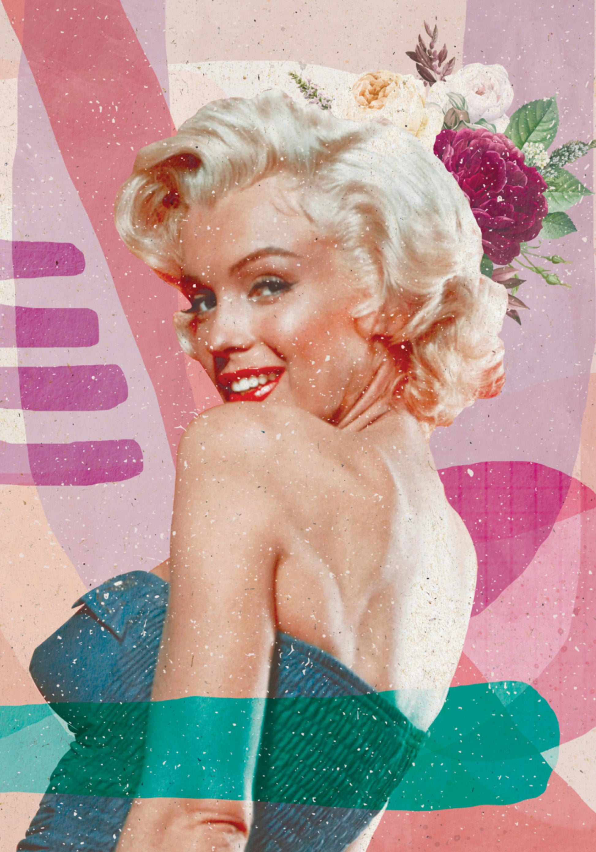 Blonden Glamour Blummen