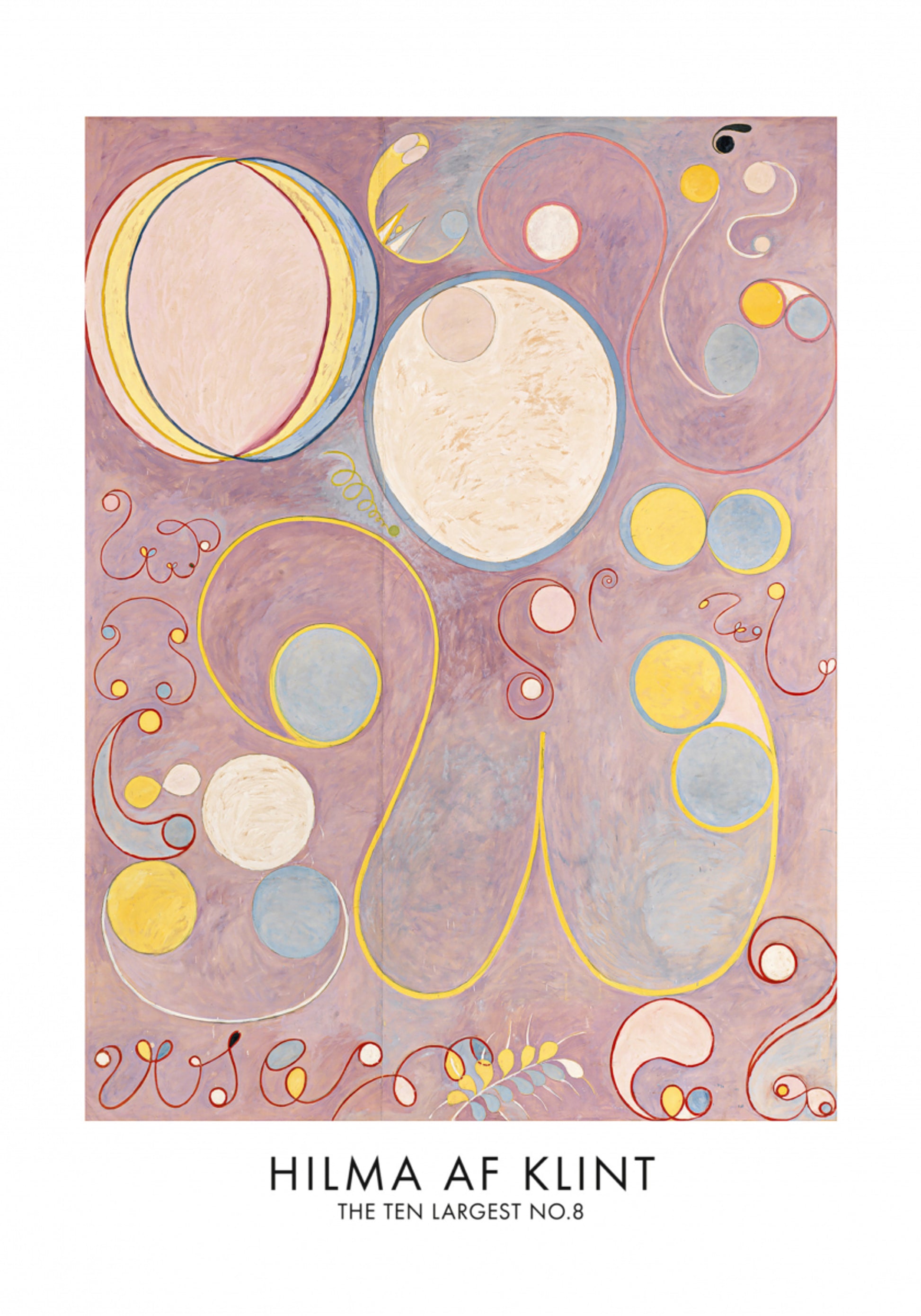 The Ten Largest No.8 Poster