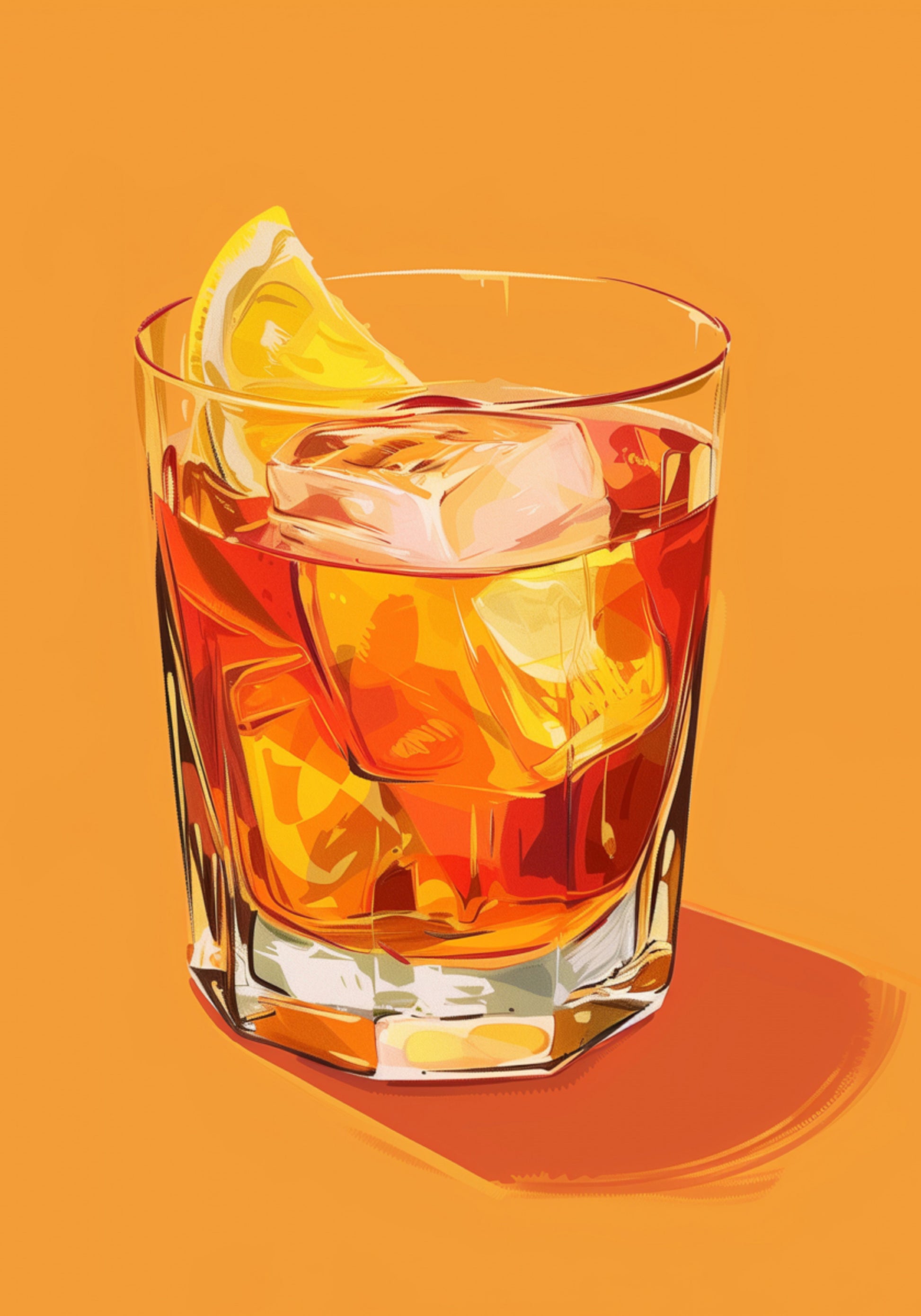Refreshing Orange Cocktail