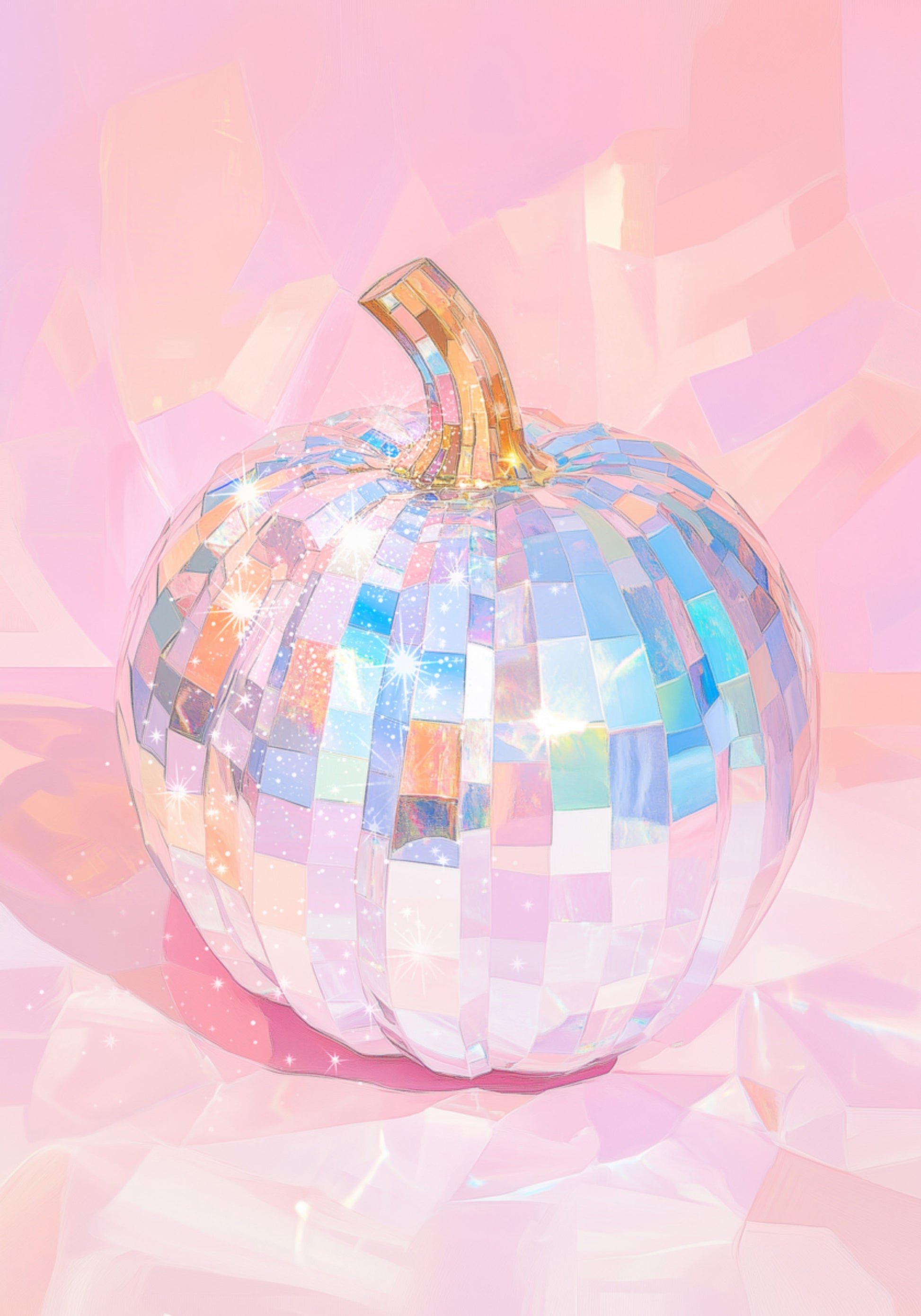 Iridescent Disco Pumpkin