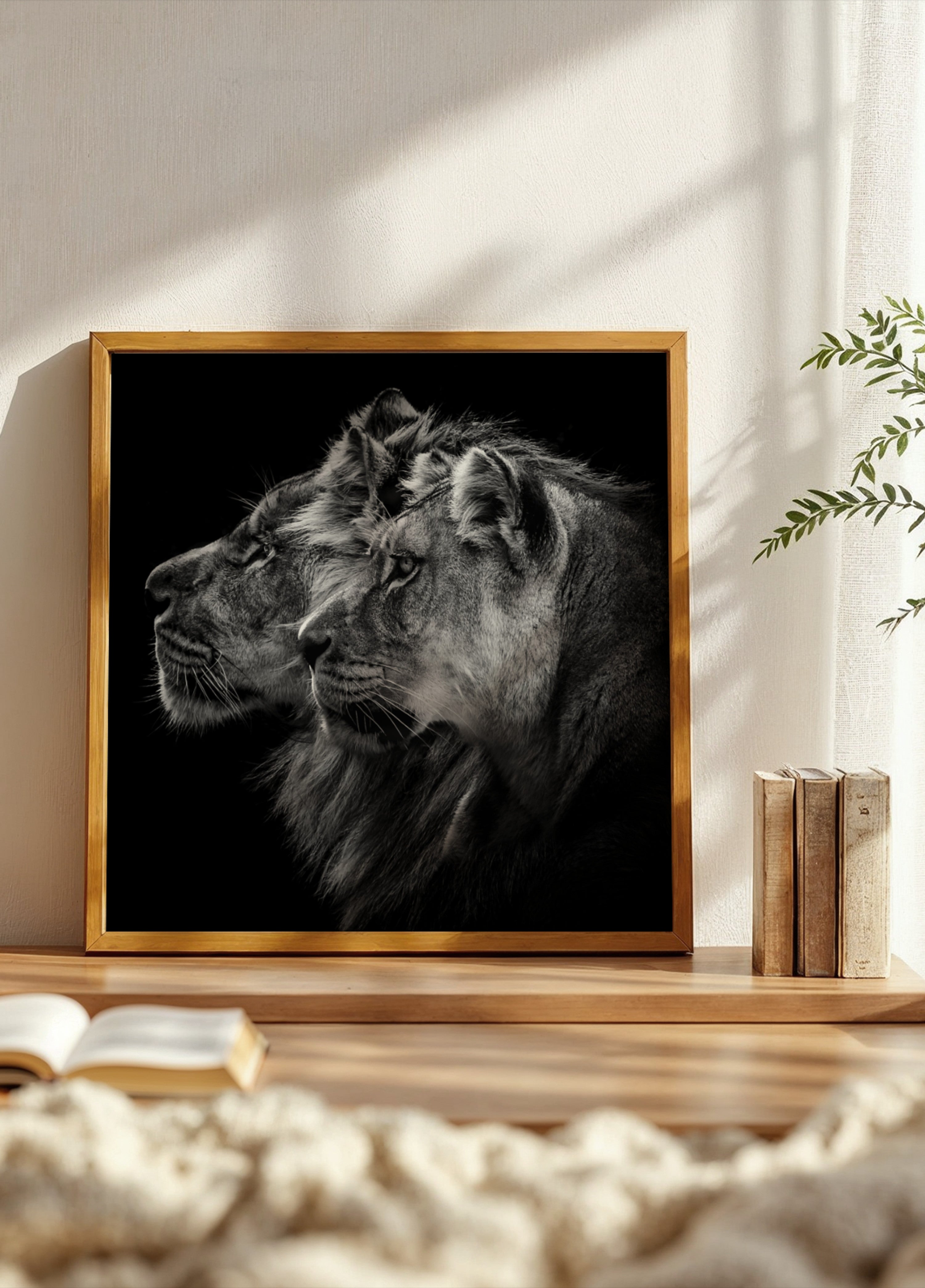 Regal Lion Pair