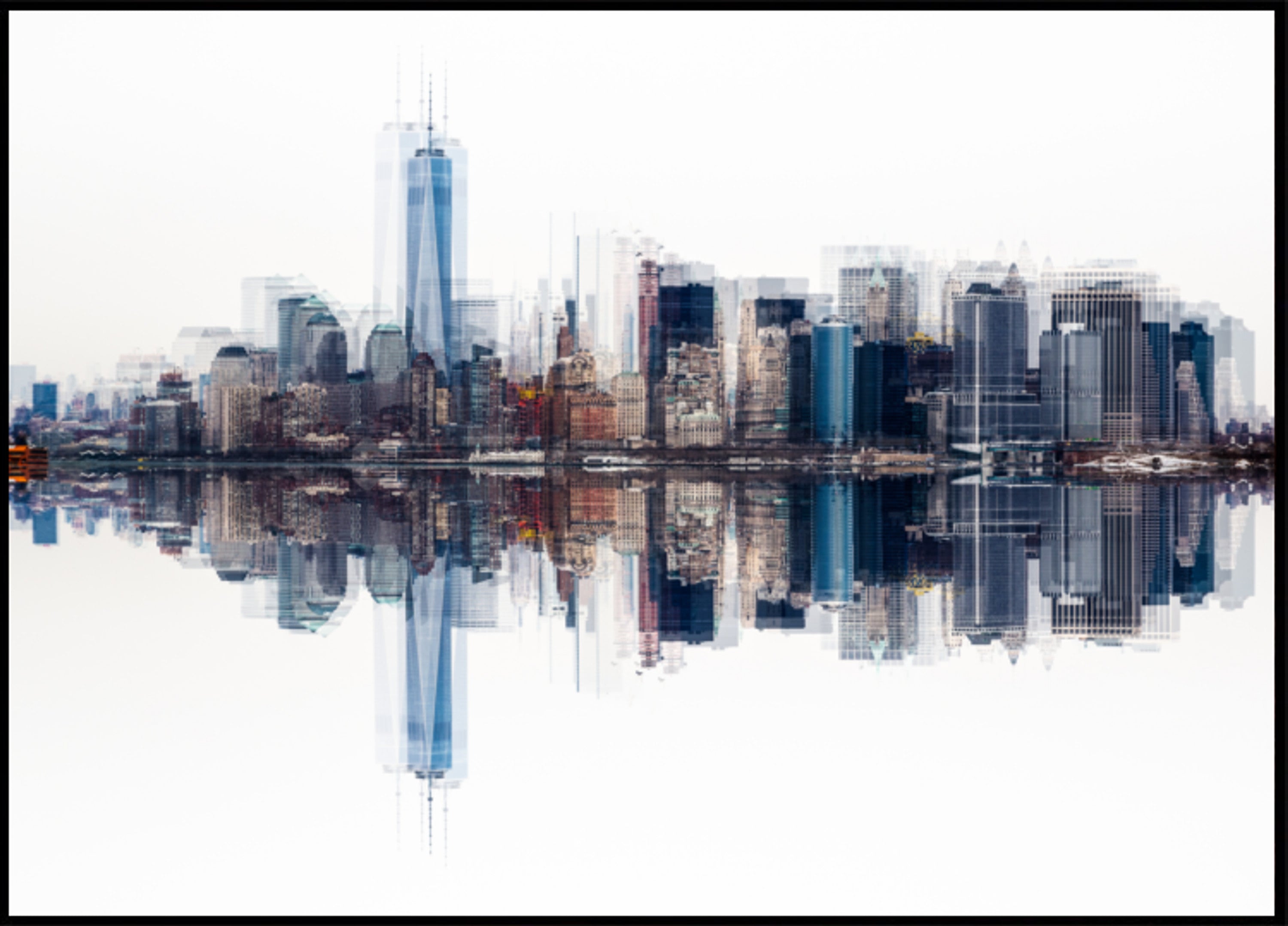Abstrakt Manhattan Skyline