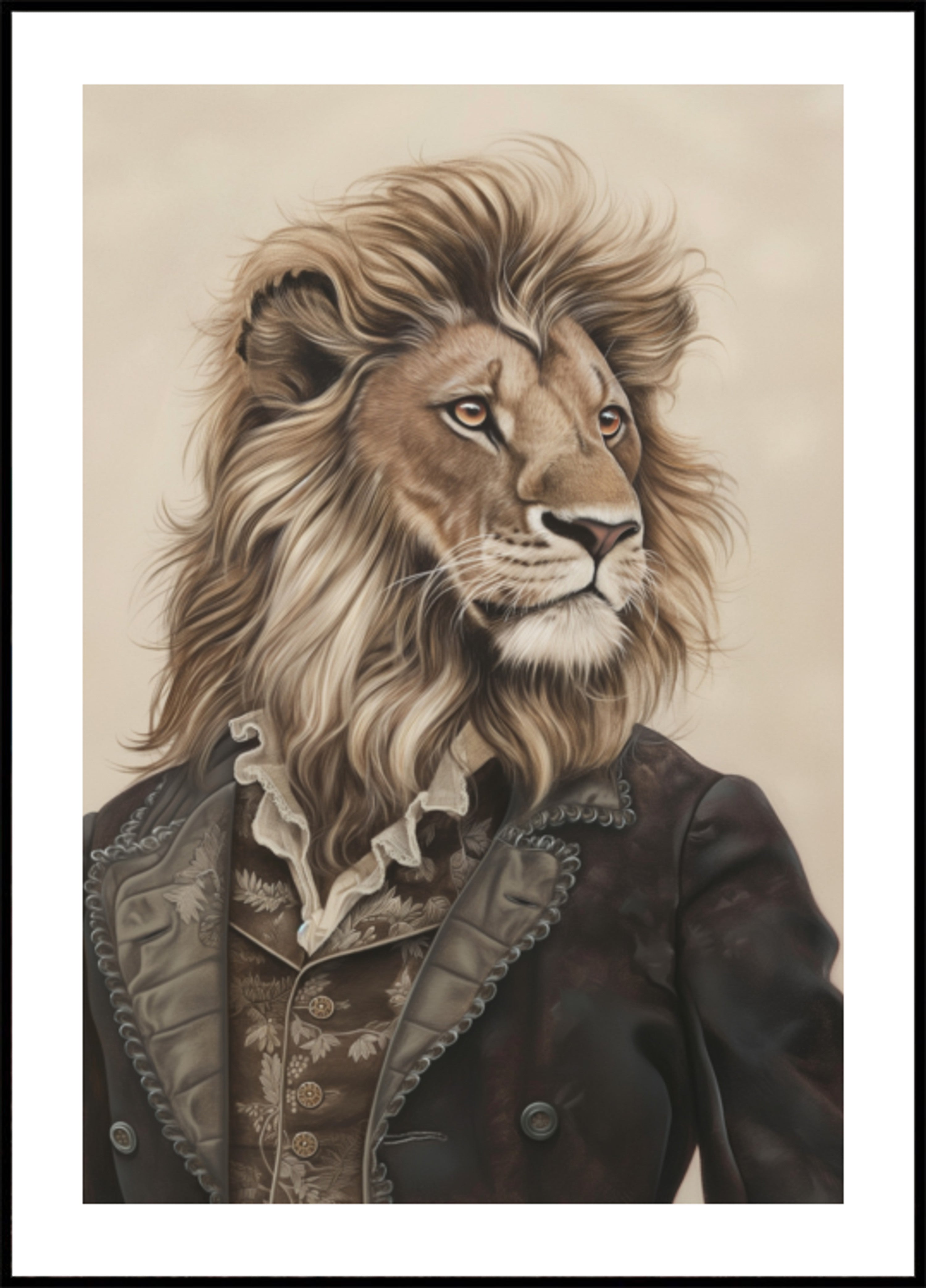 Sir Lion vintage rõivastes