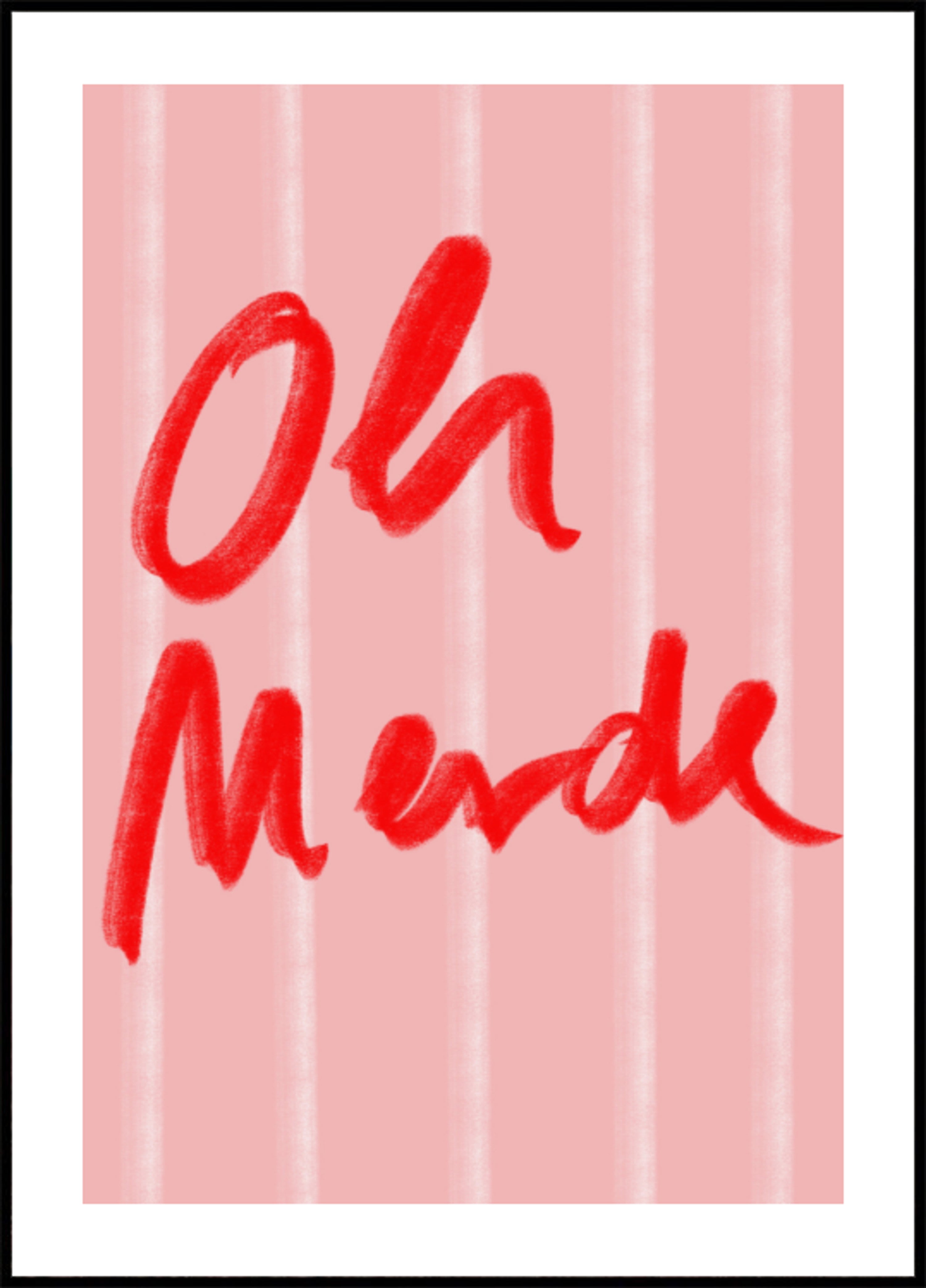 Oh Merde Mänguline fraas