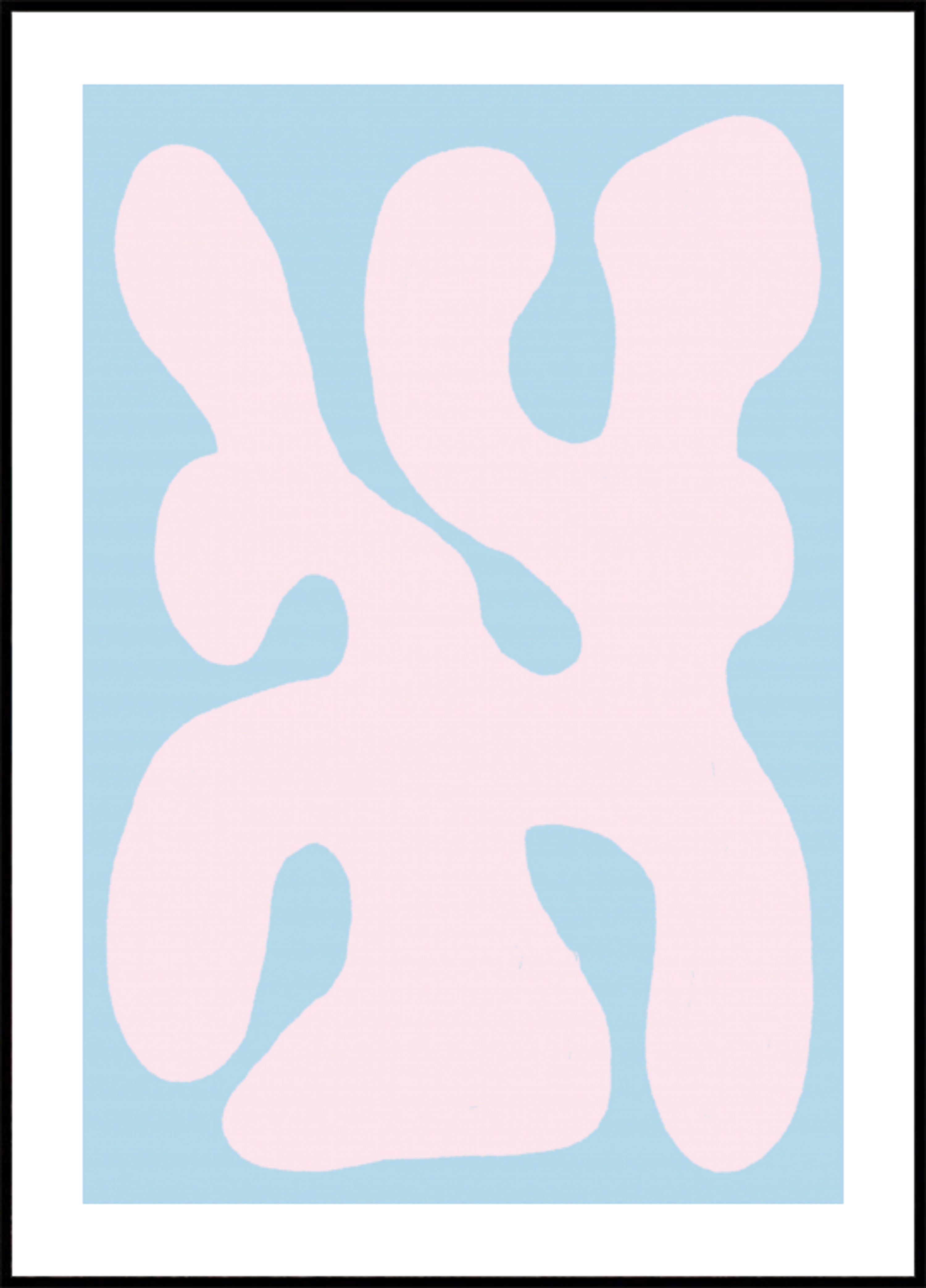 Fluid Pastel Formă Organică