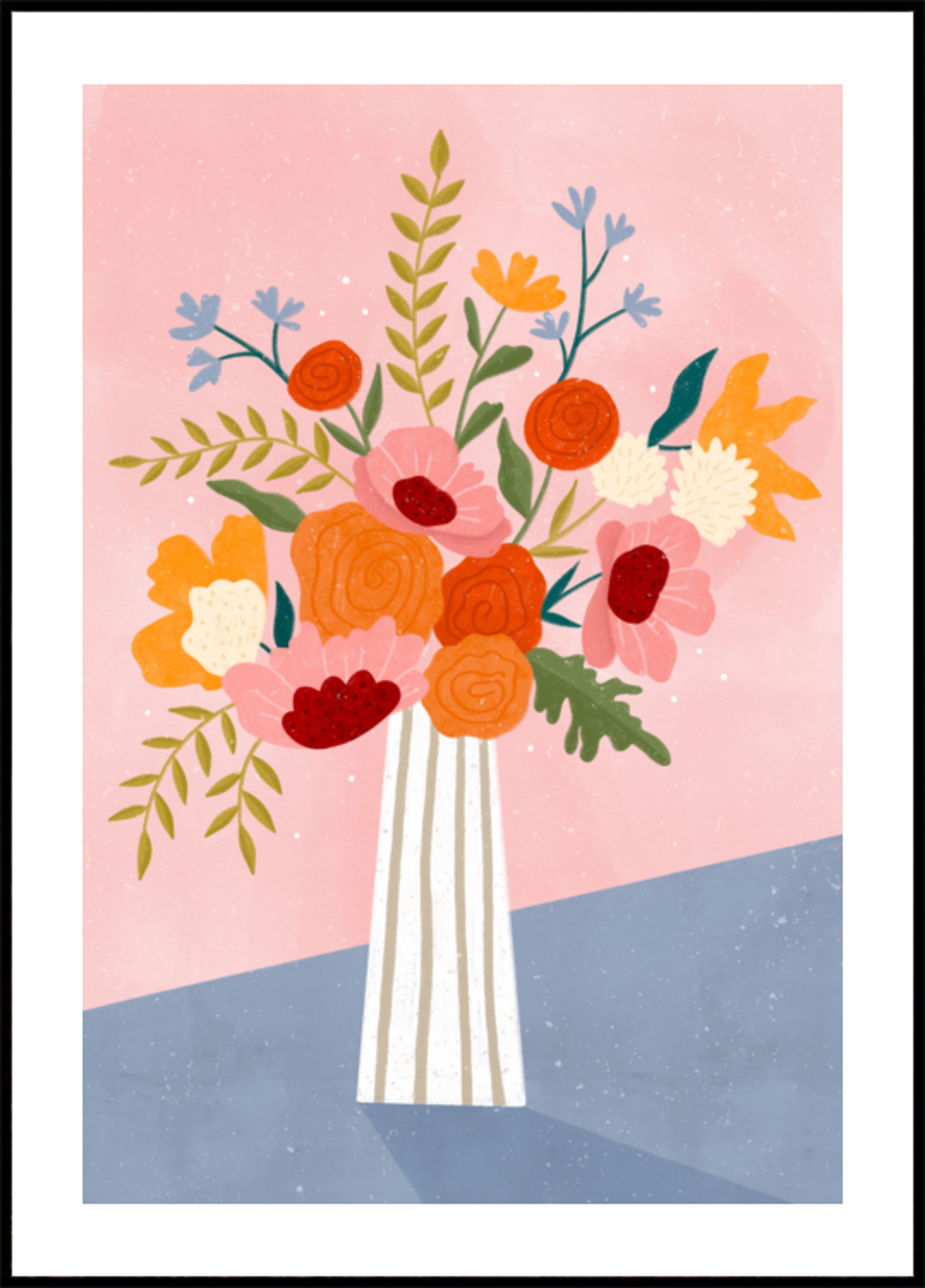 Modern Blummenarrangement