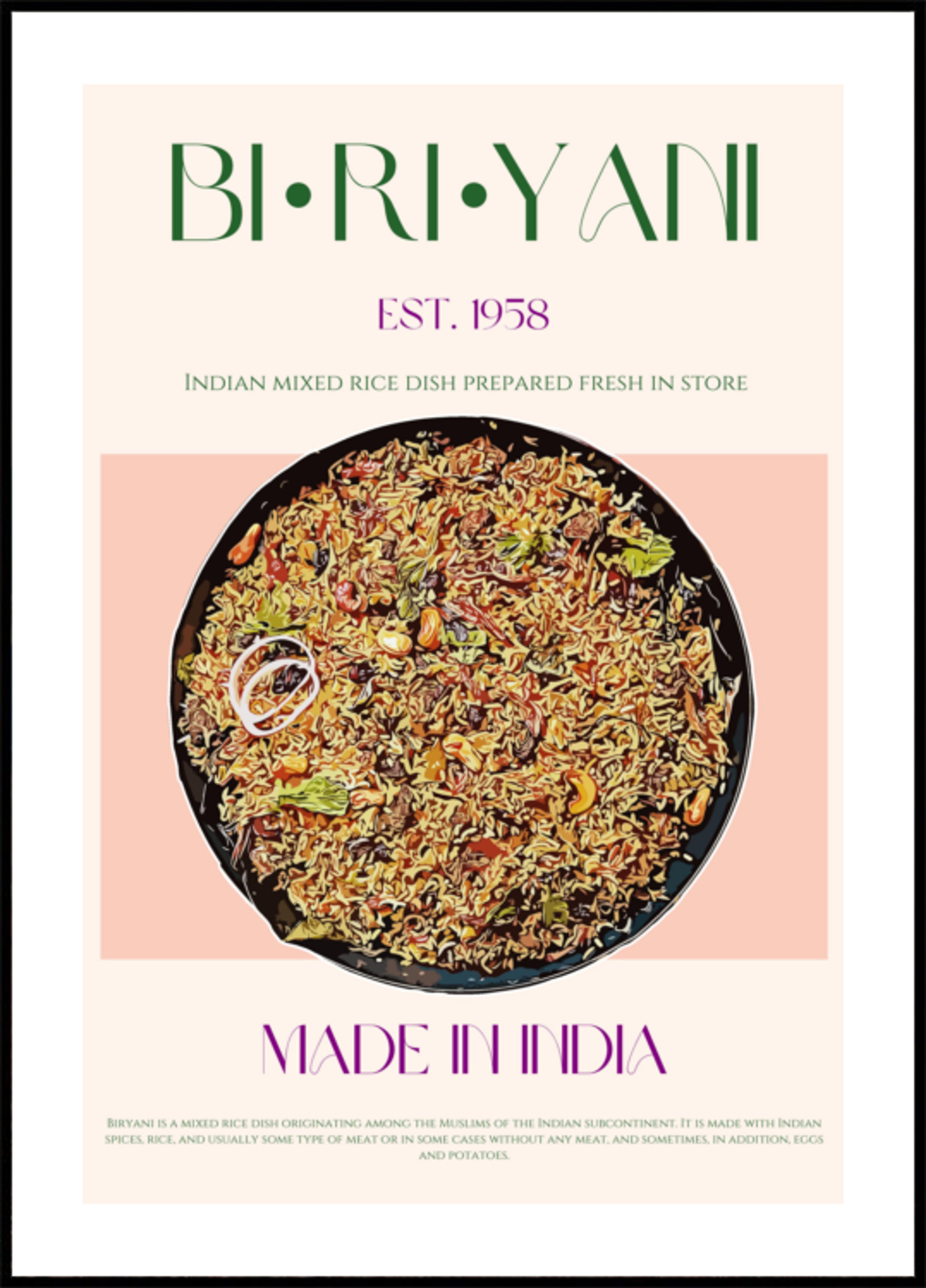 Lahodné indické Biryani
