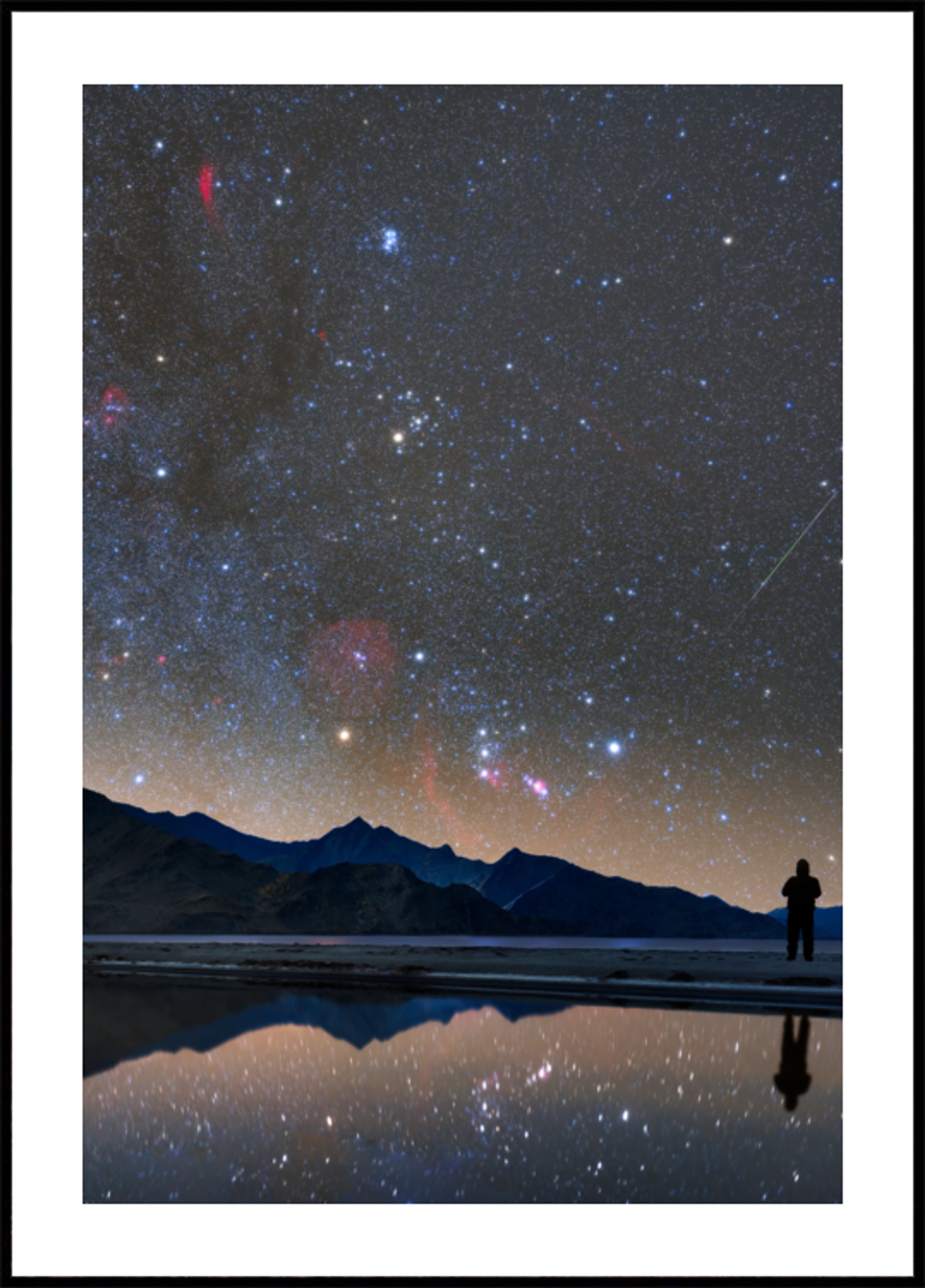 „Stargazer“ nakties dangaus atspindys