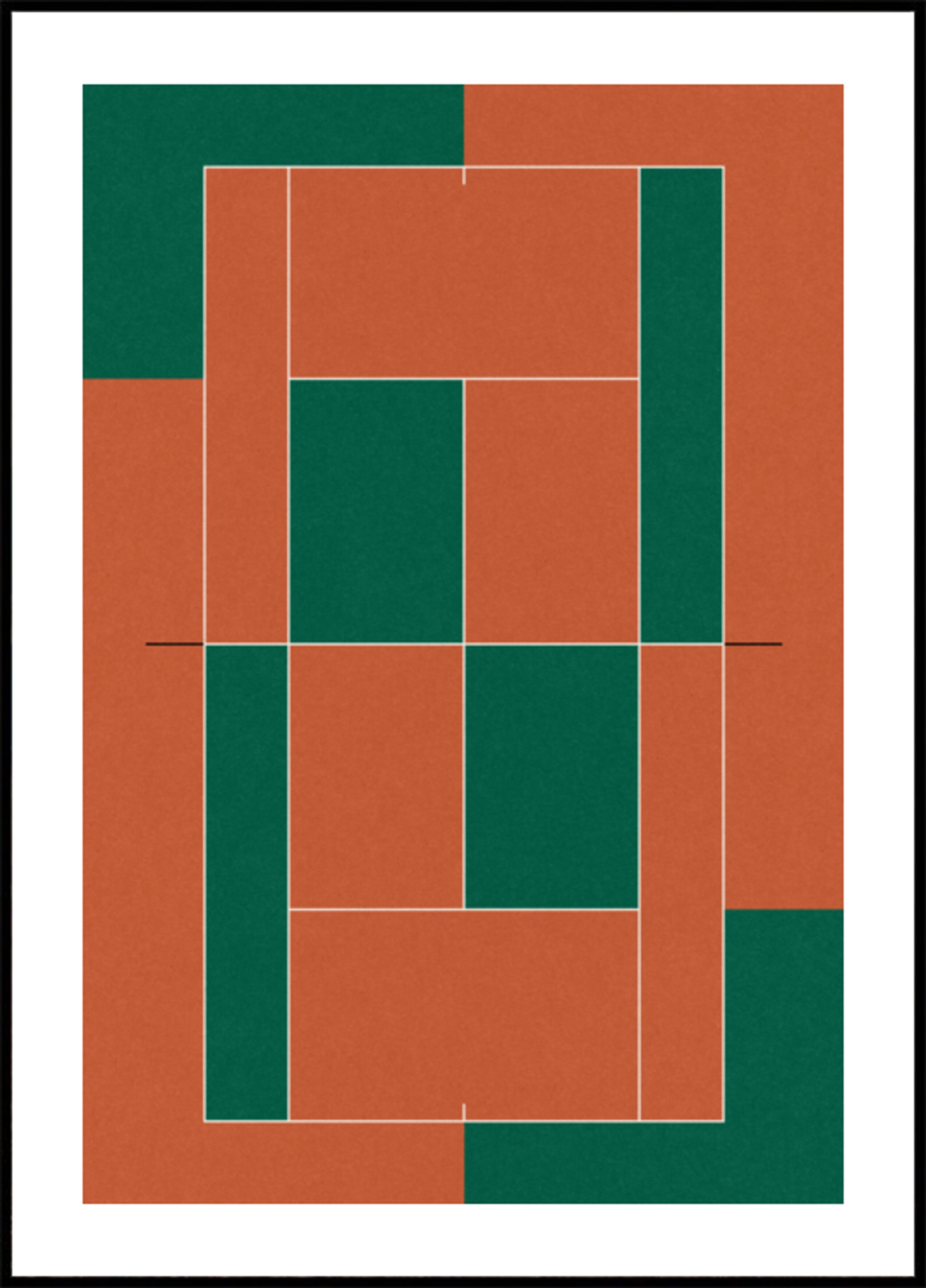 Geometresch Tennis Geriicht