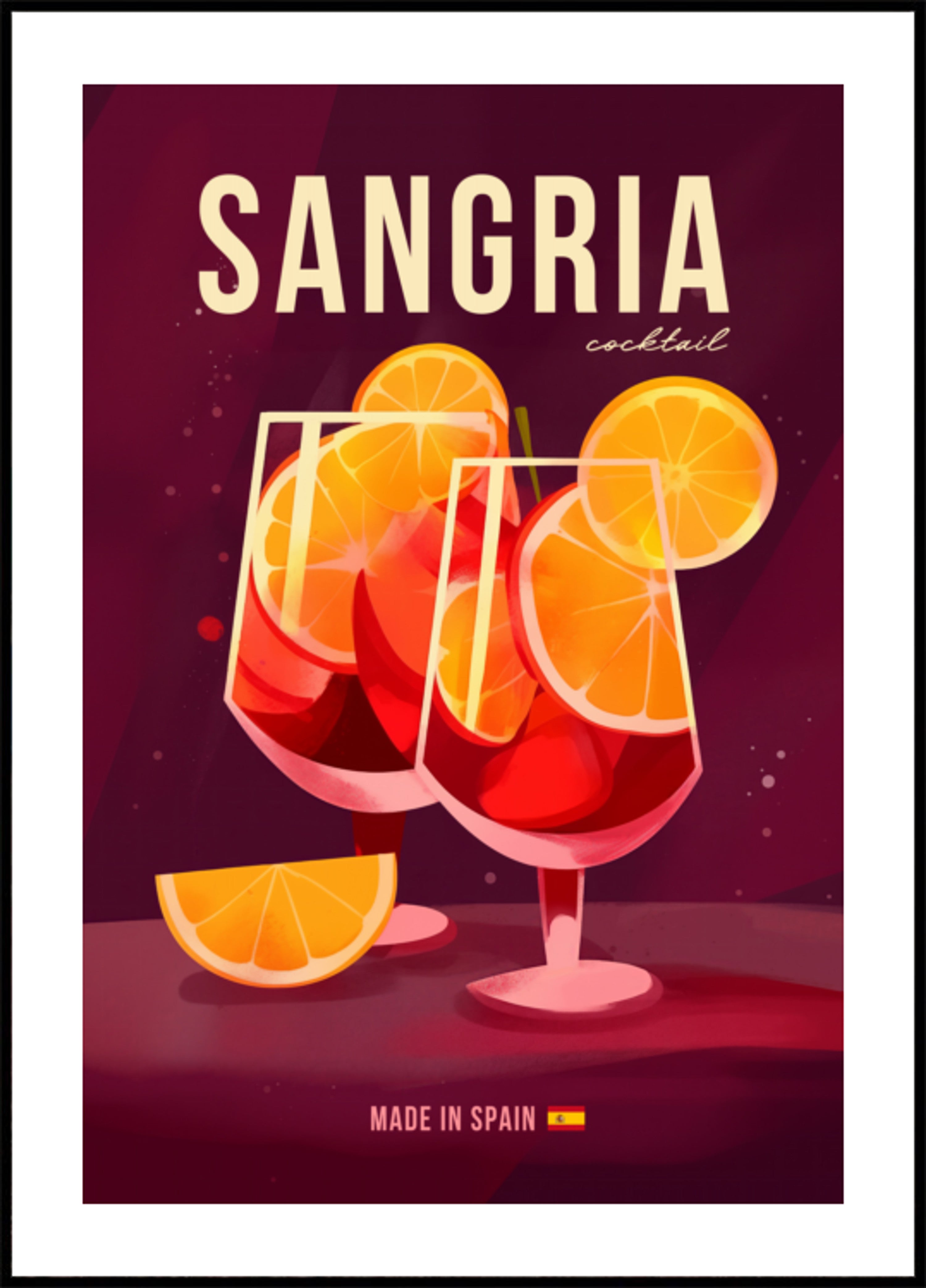 Refreshing Sangria Cocktail