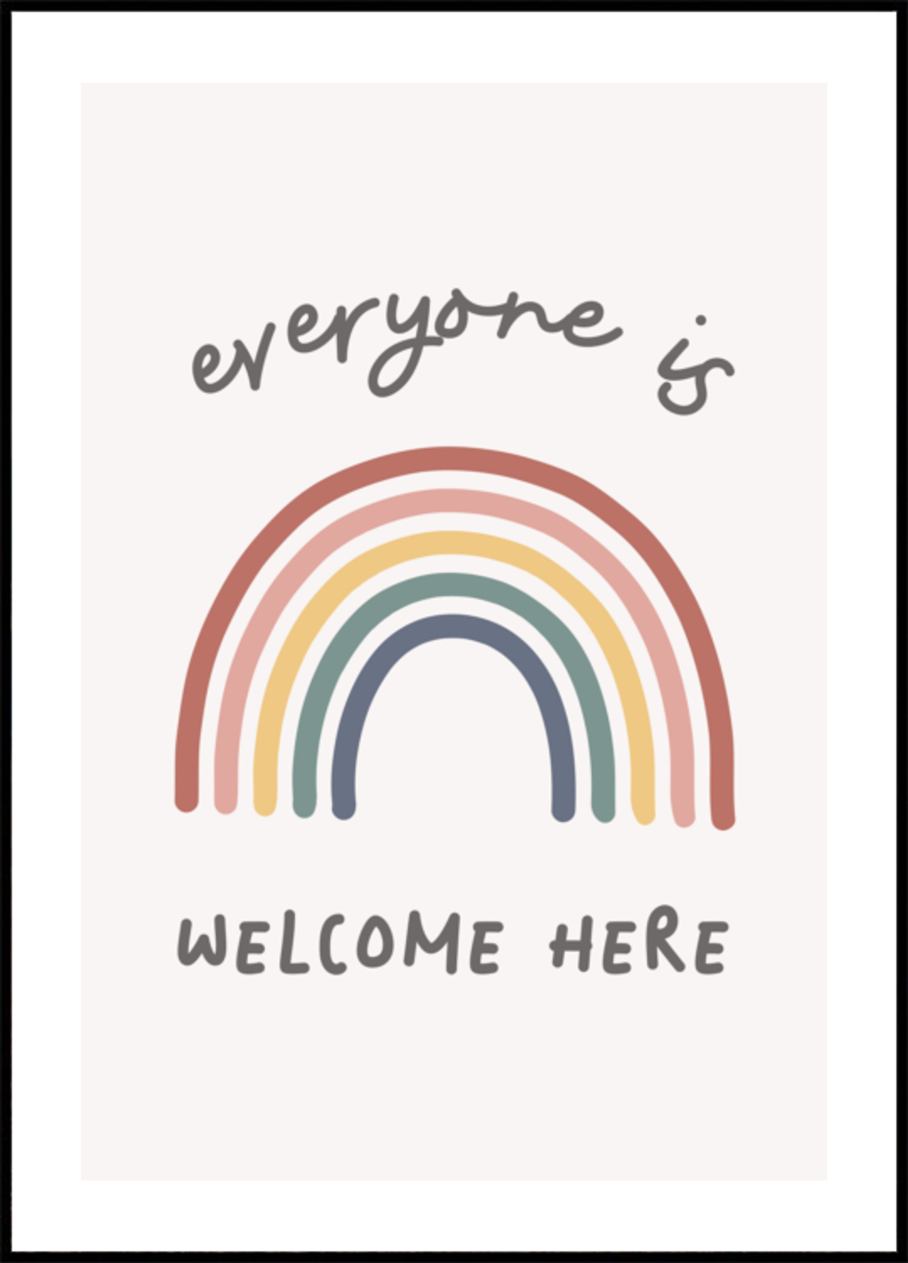 Jiddereen wëllkomm Rainbow