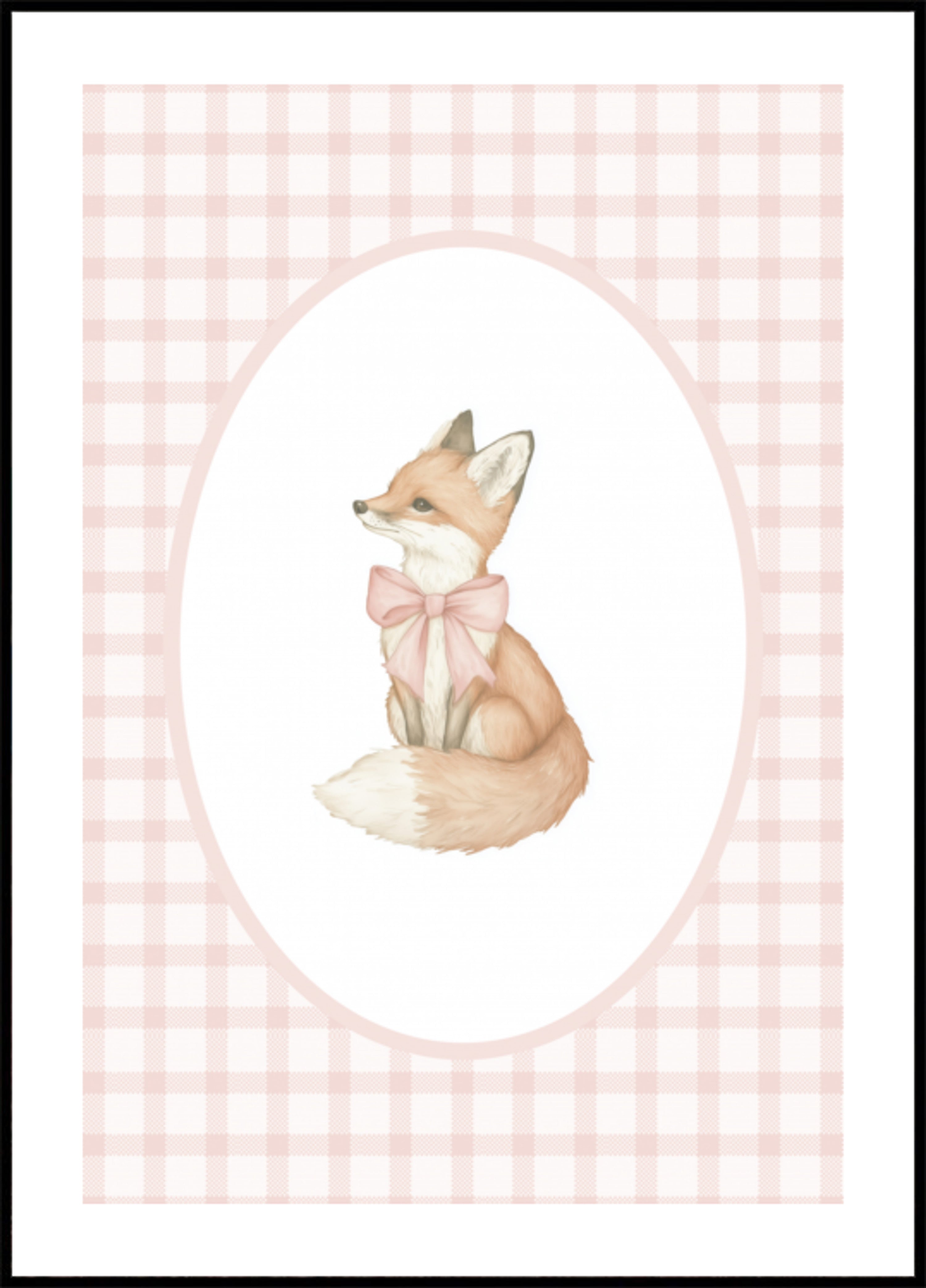 Charmante Fox Pink Bow