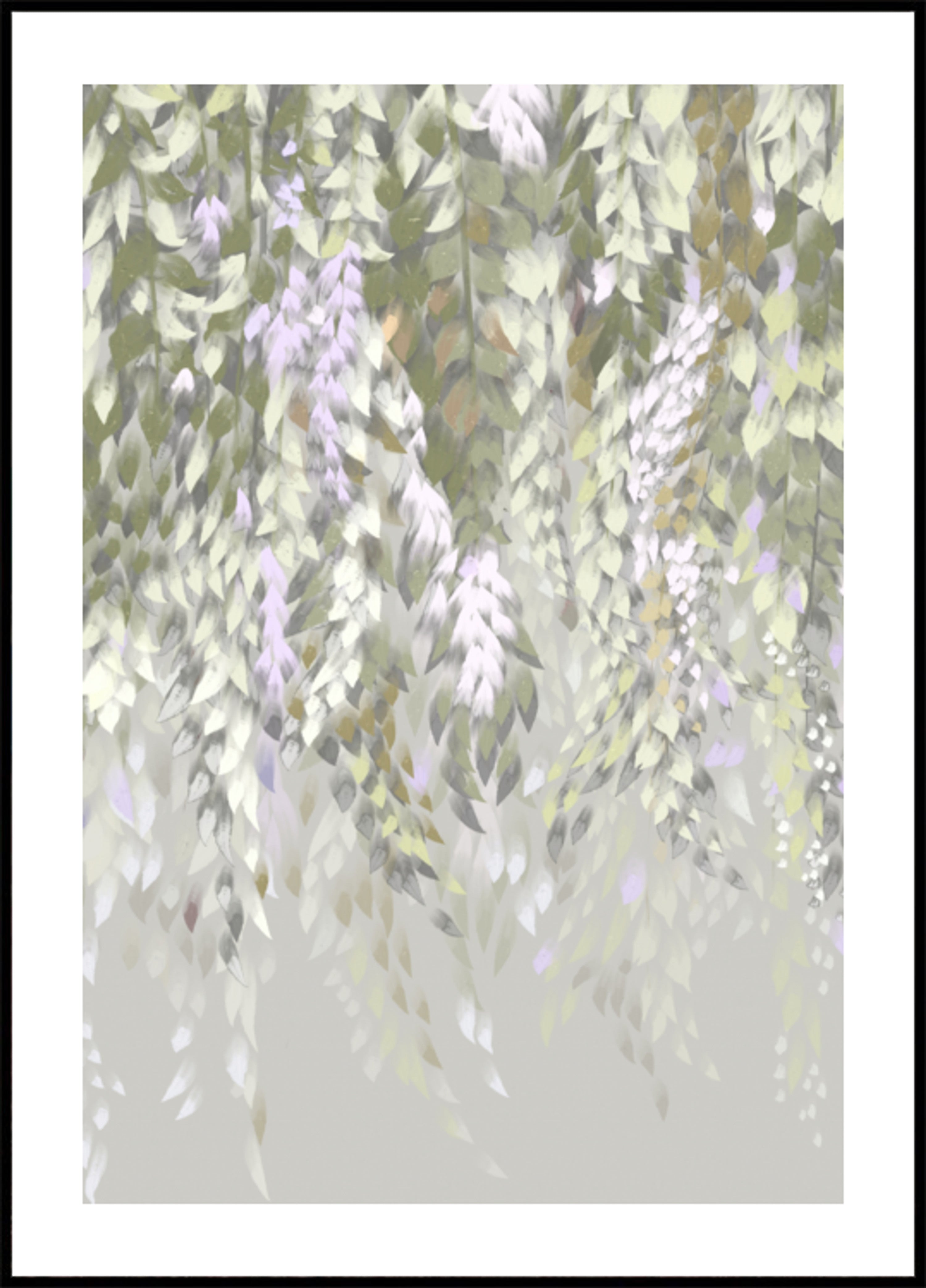 Pastelis Wisteria Blossoms