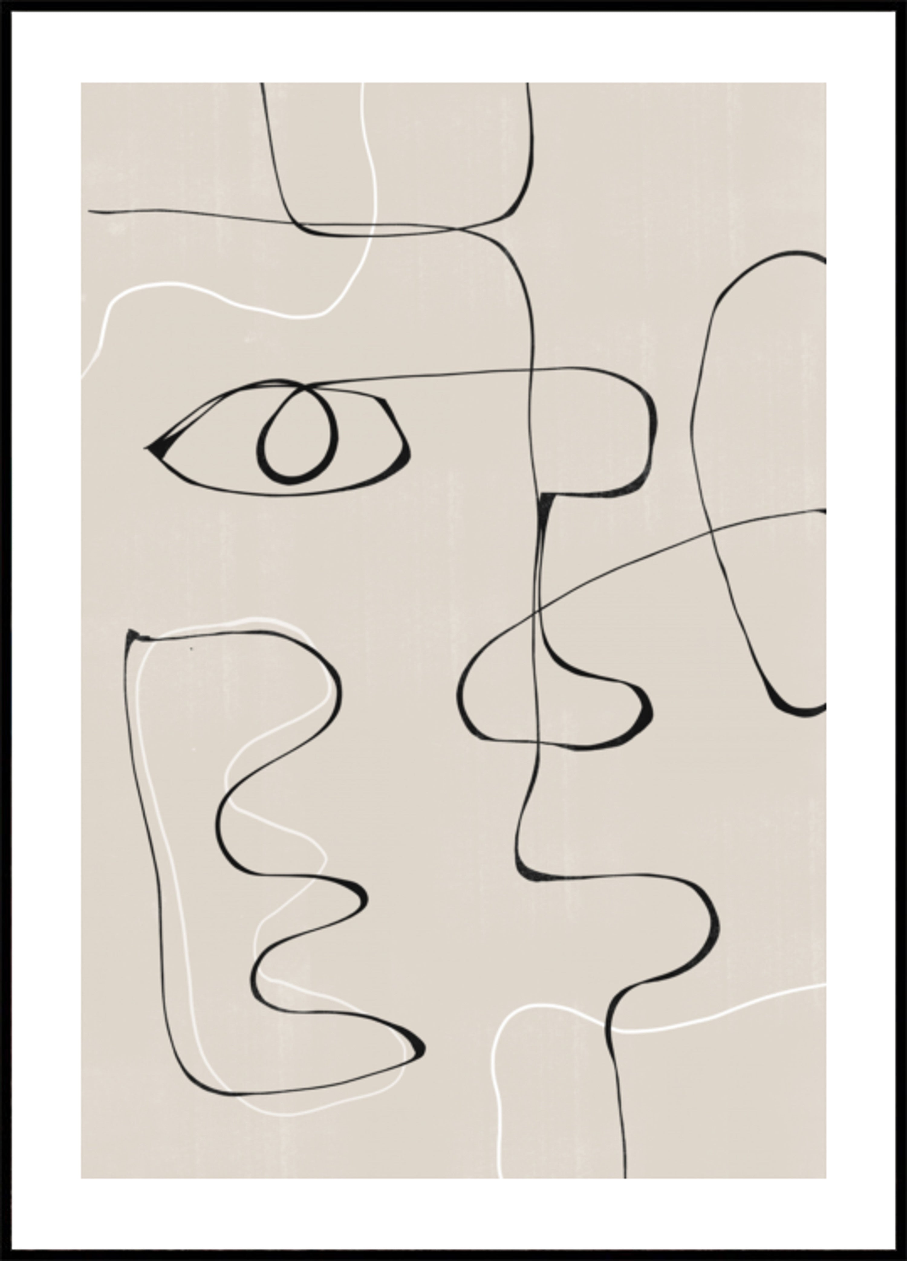 Abstrakts Facescape