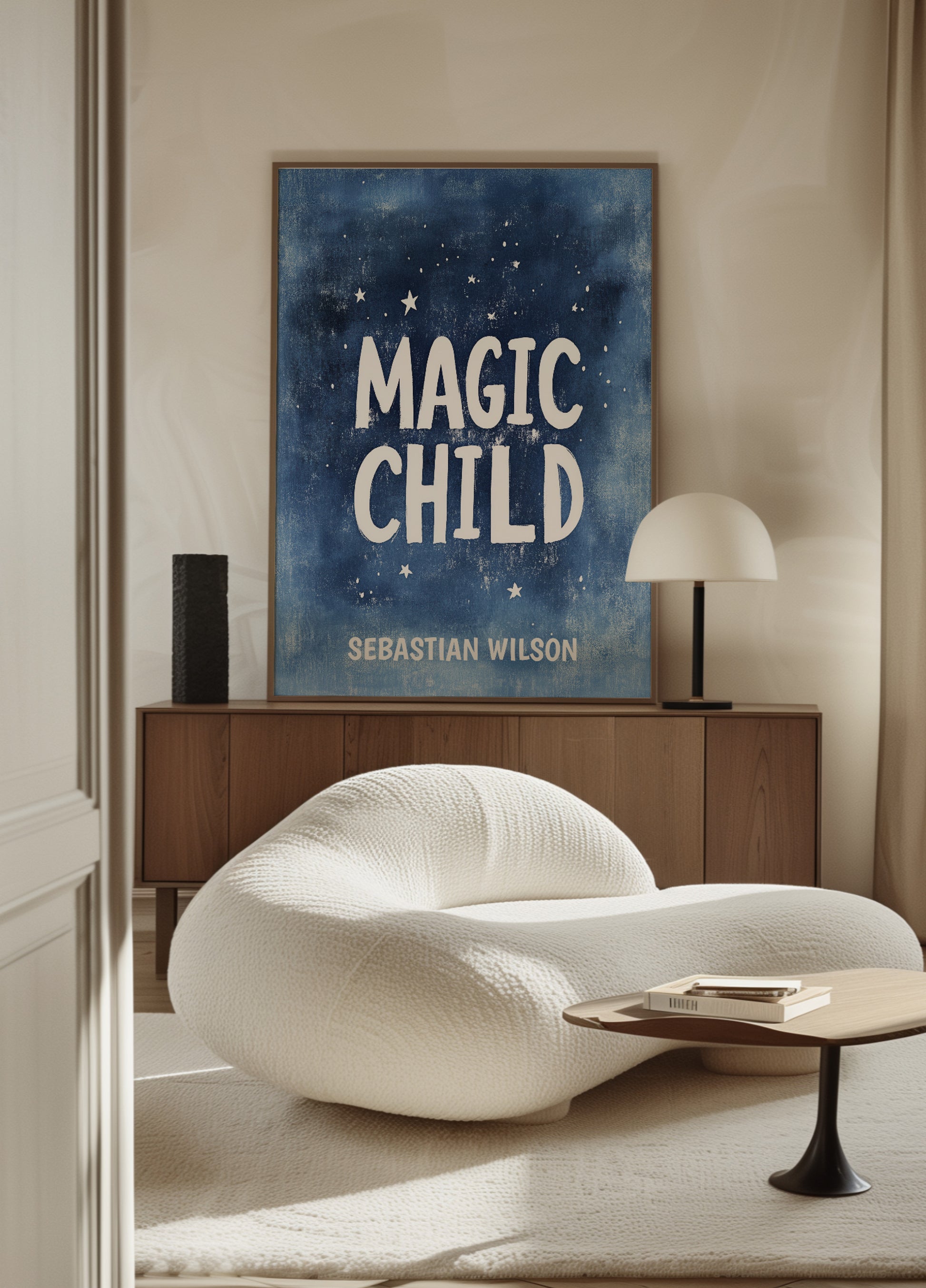 Inspirational children's word poster