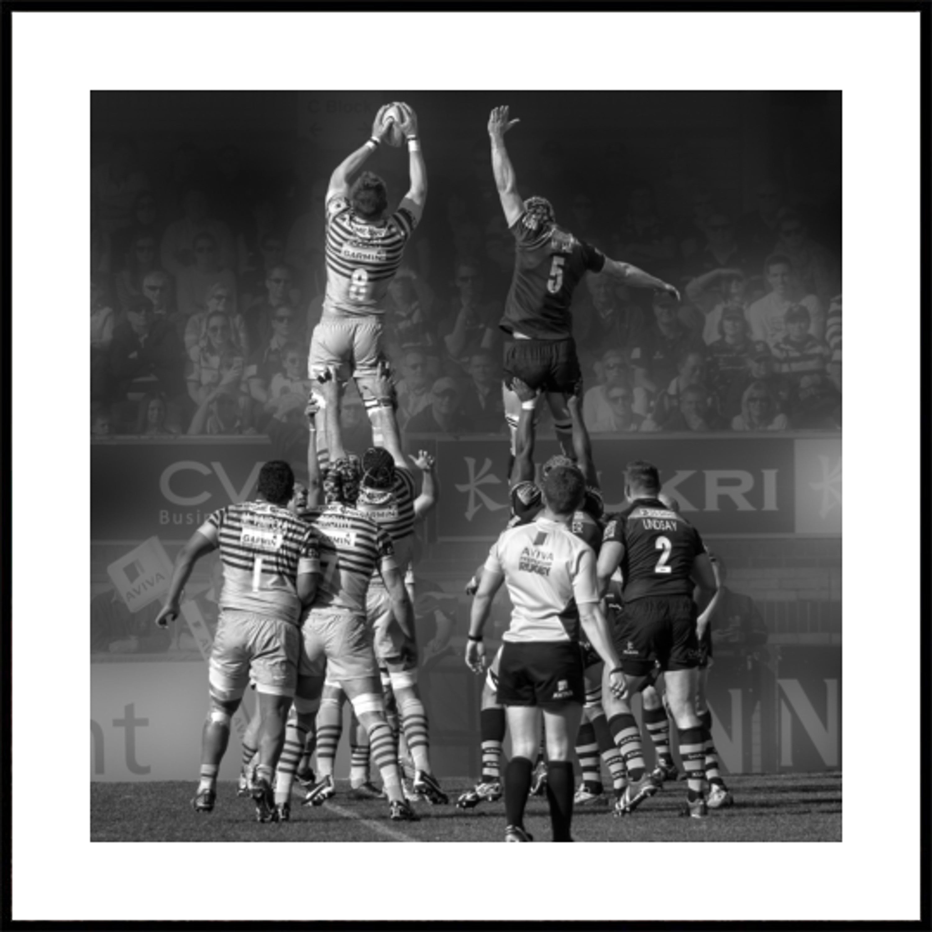 Rugby Lineout Aktioun