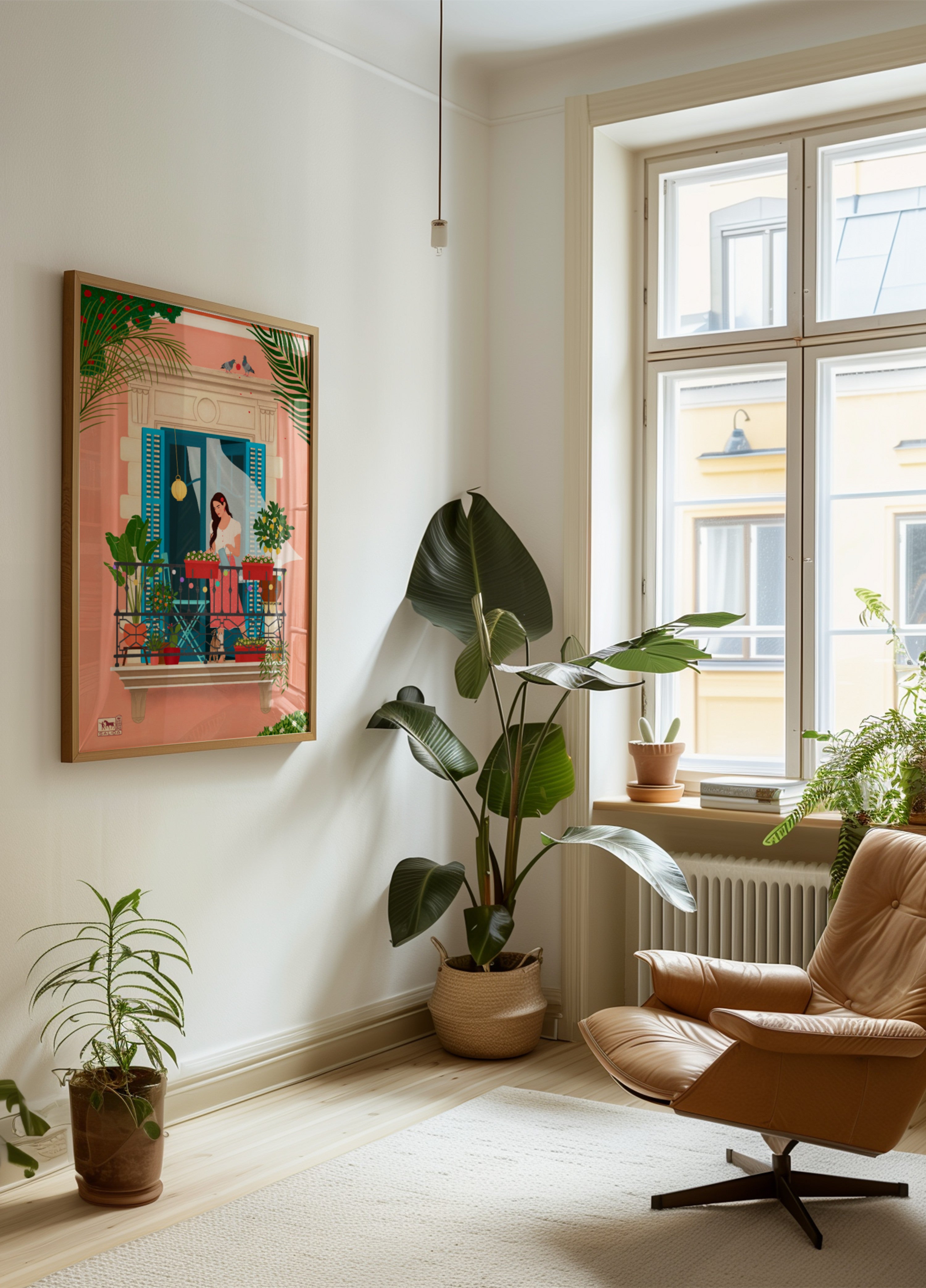 Mëttelmier Balkon Garden