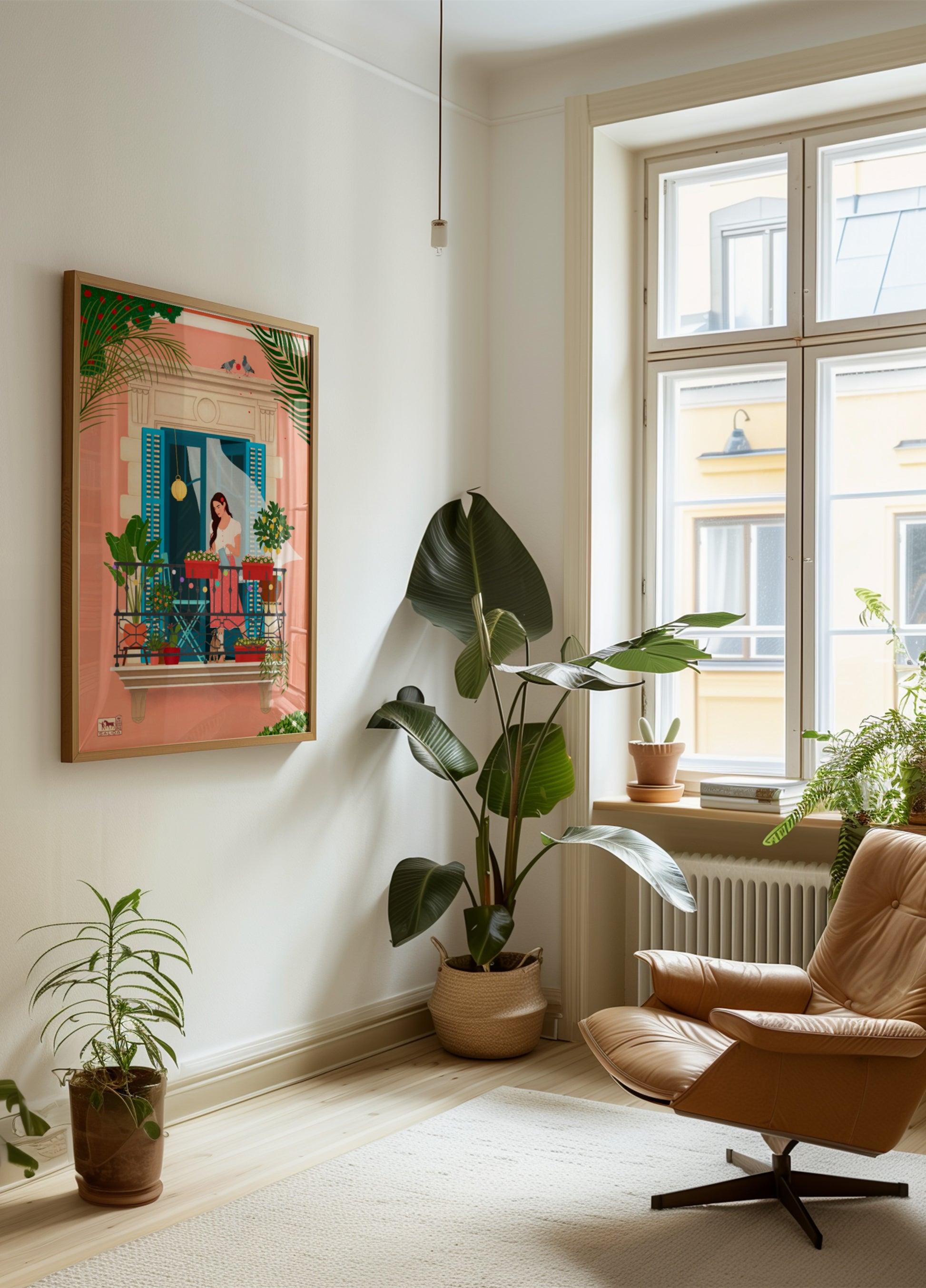 Mediterranean Balcony Garden