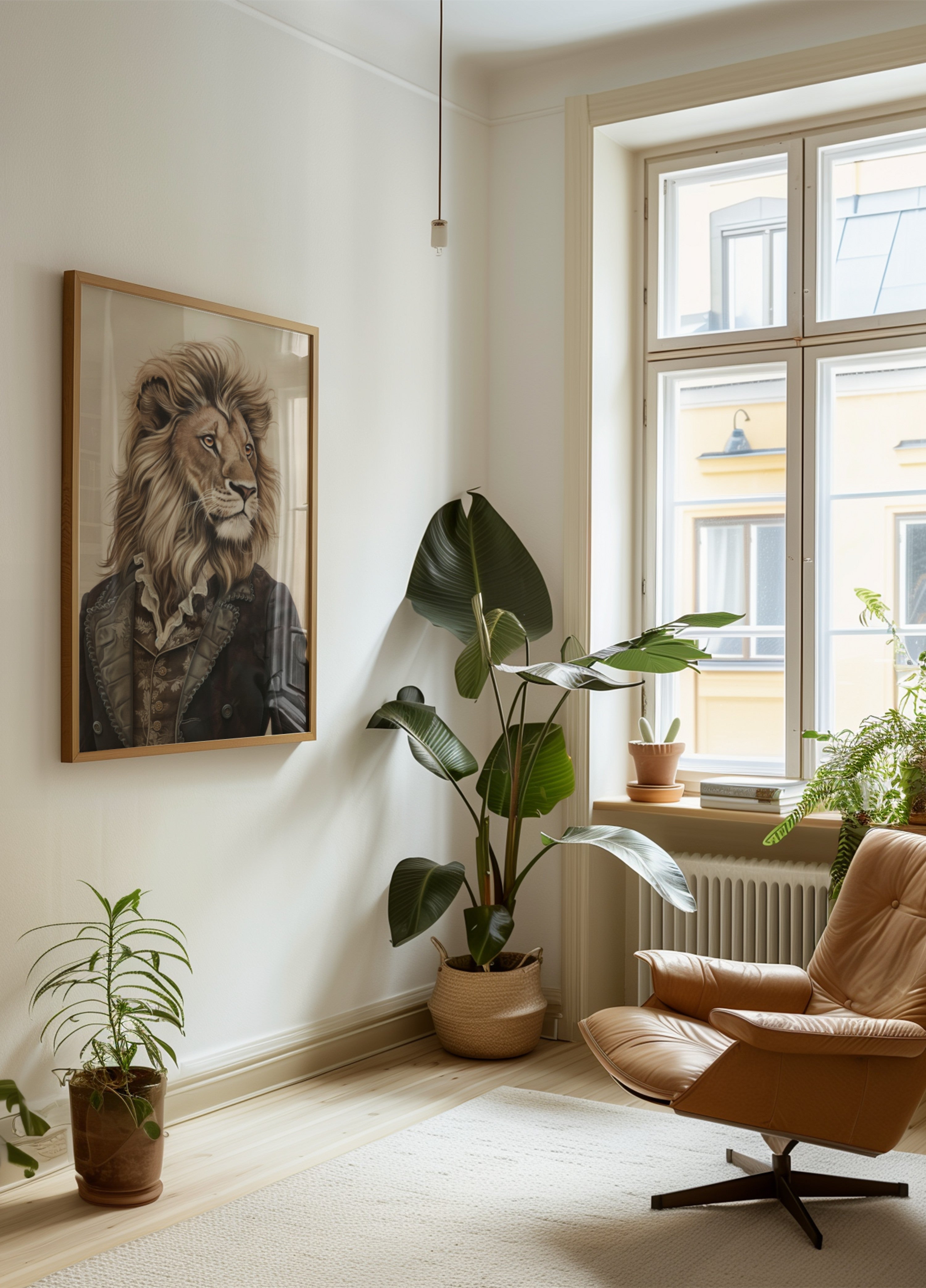 Sir Lion vintage rõivastes