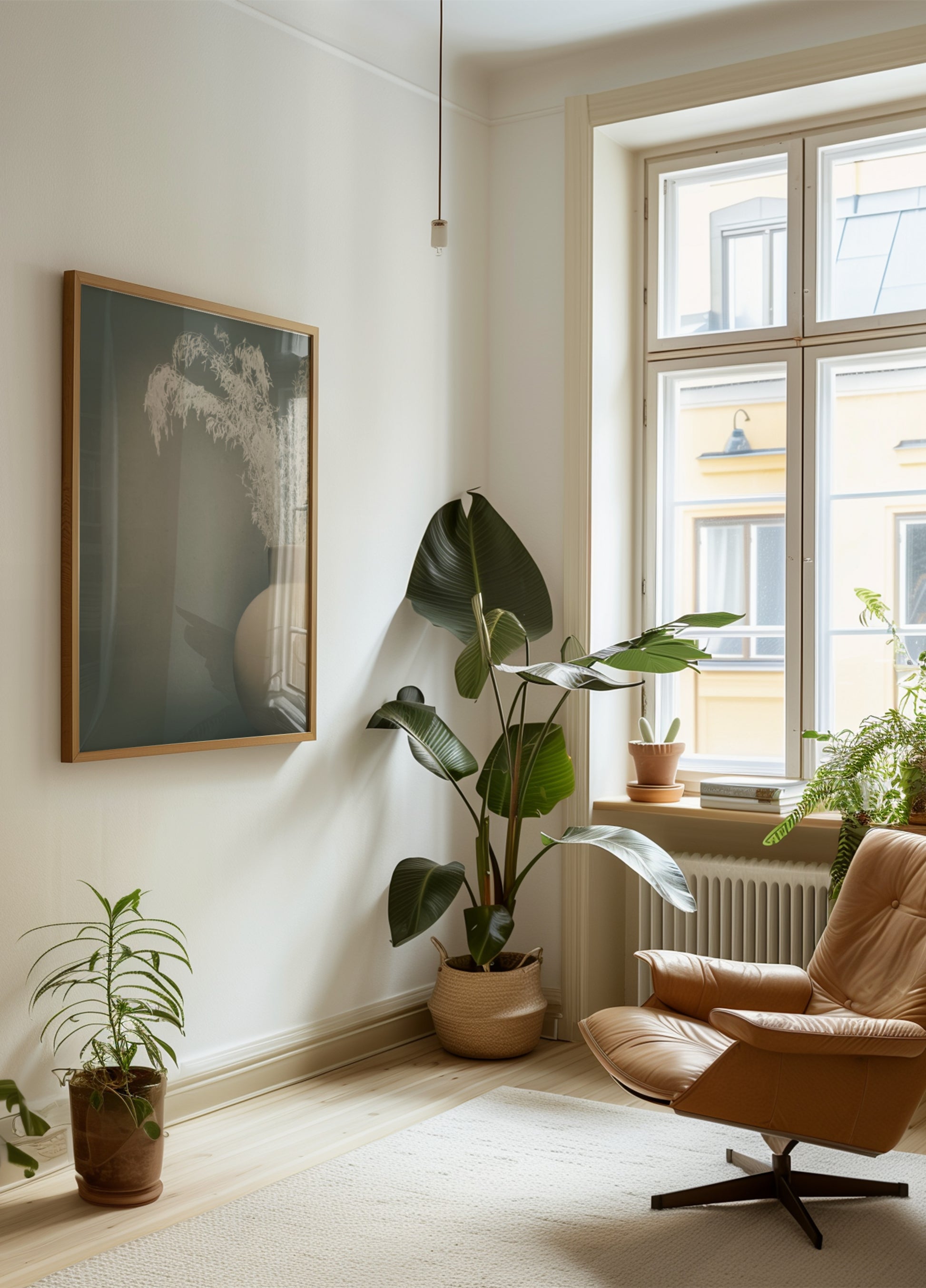 Serene gedréchent Botanesch Vase