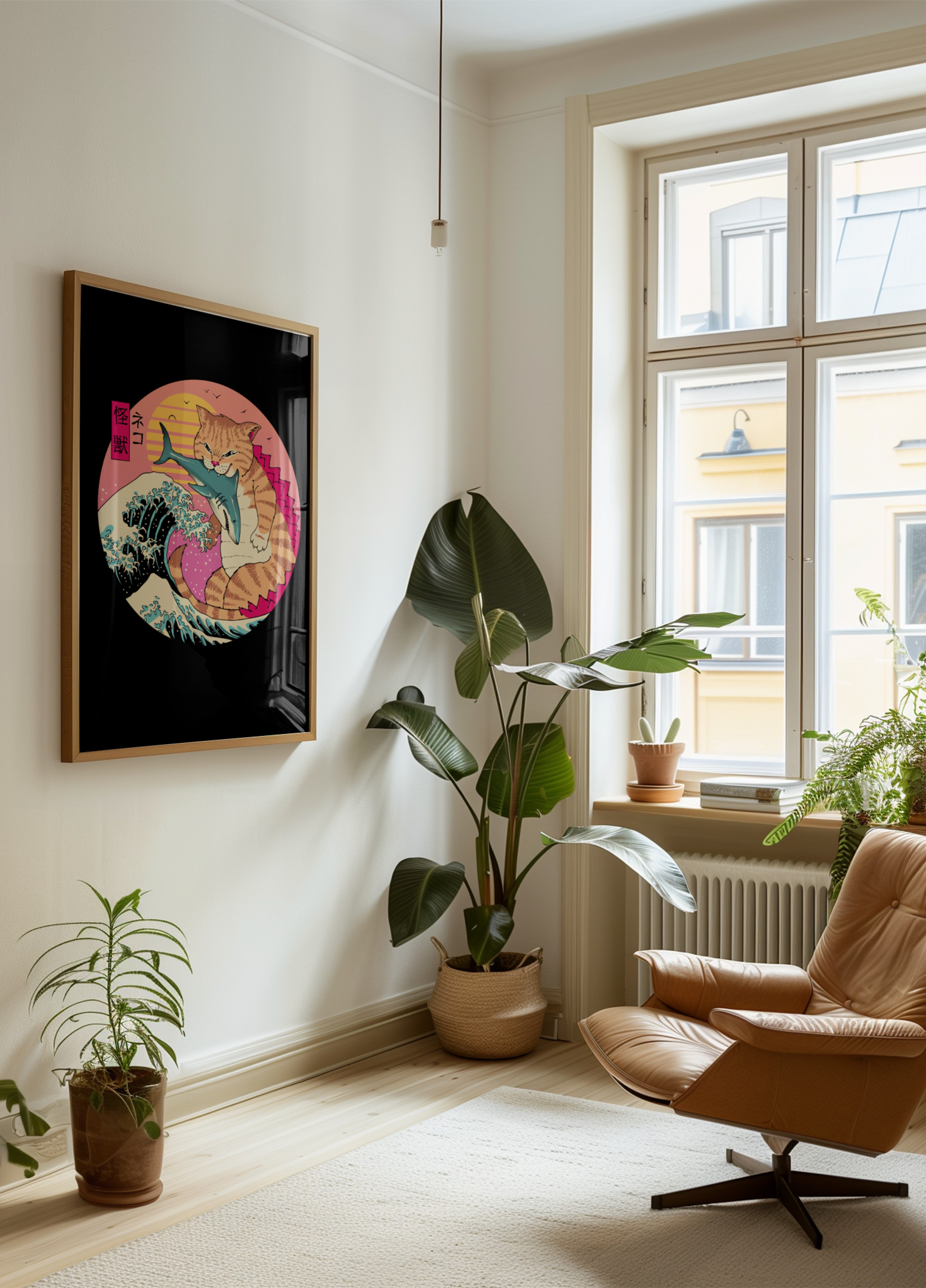 Neko Wave Kaiju – Vincent Trinidad Art