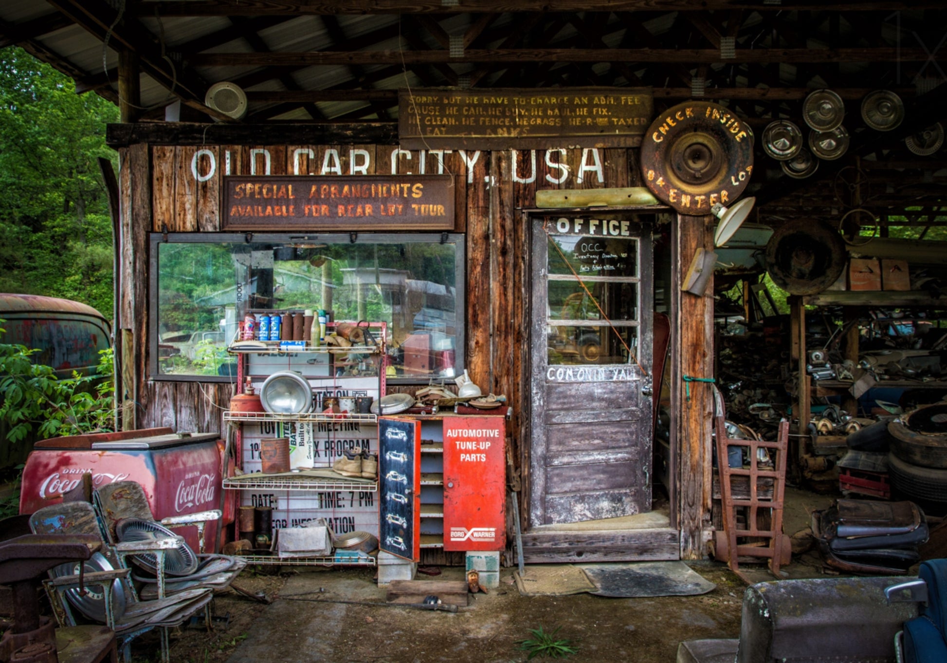 Vechea intrare Junkyard