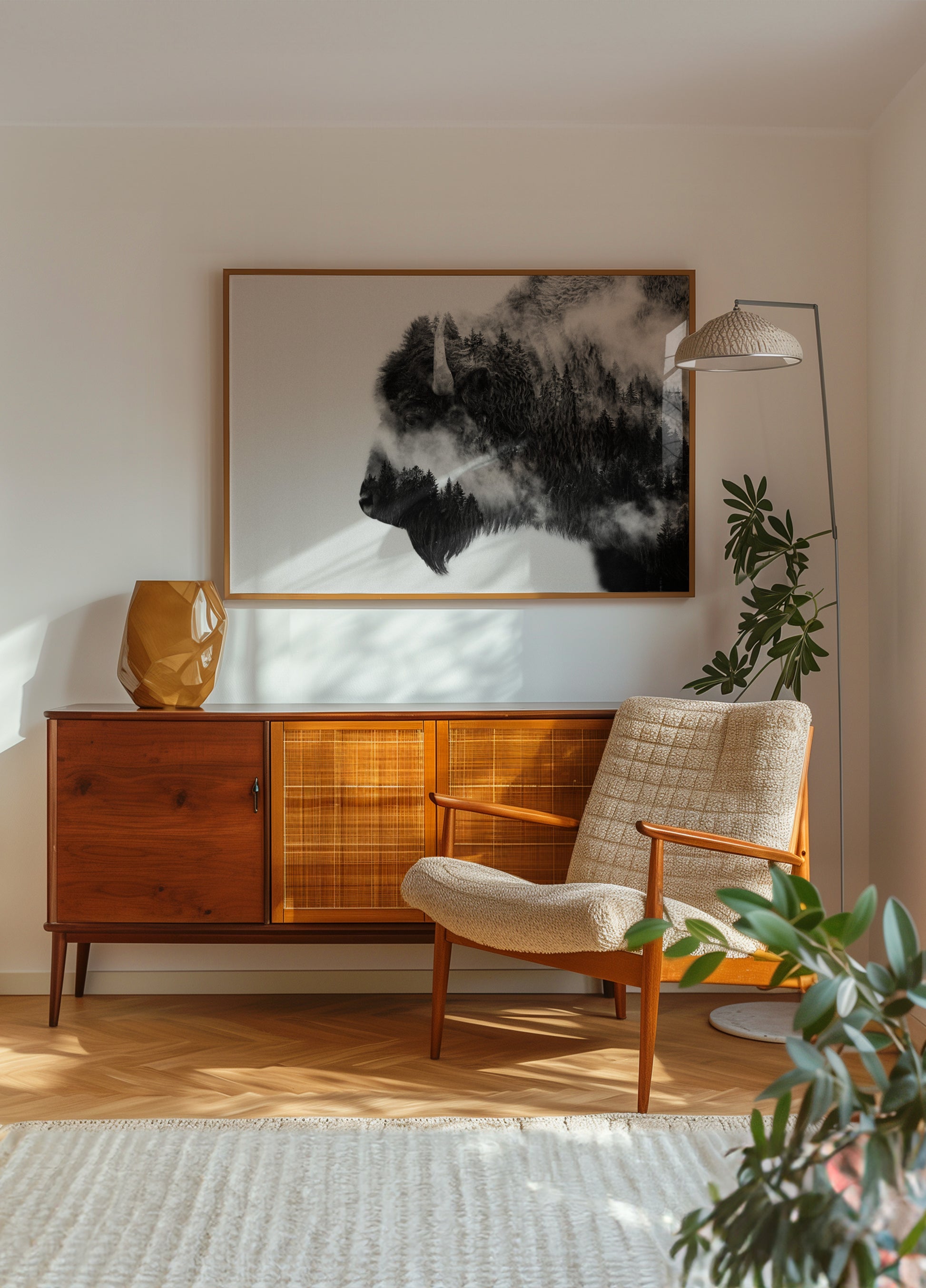 Forest Bison Geescht