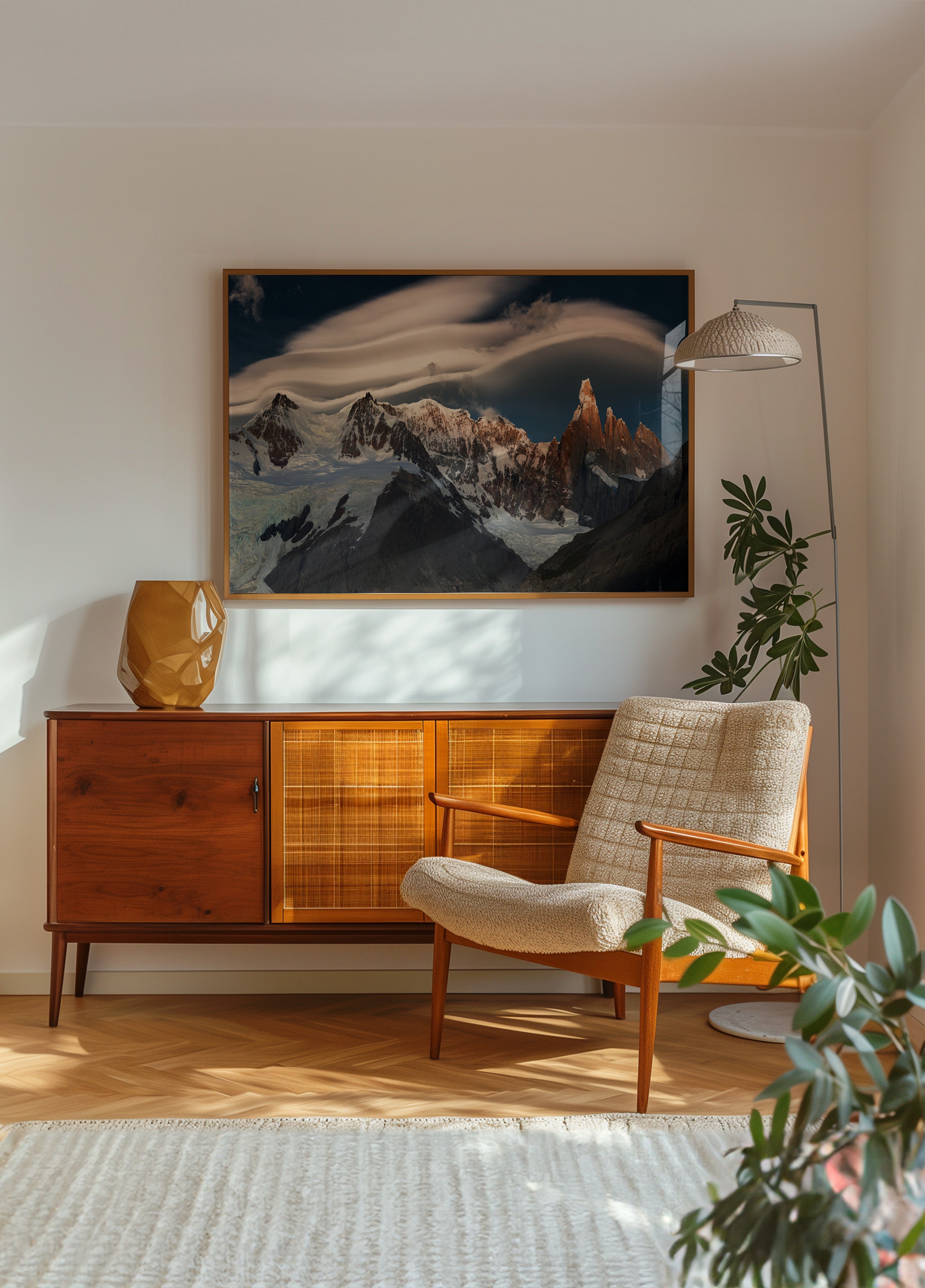 Golden Peaksi läätsekujuline pilv