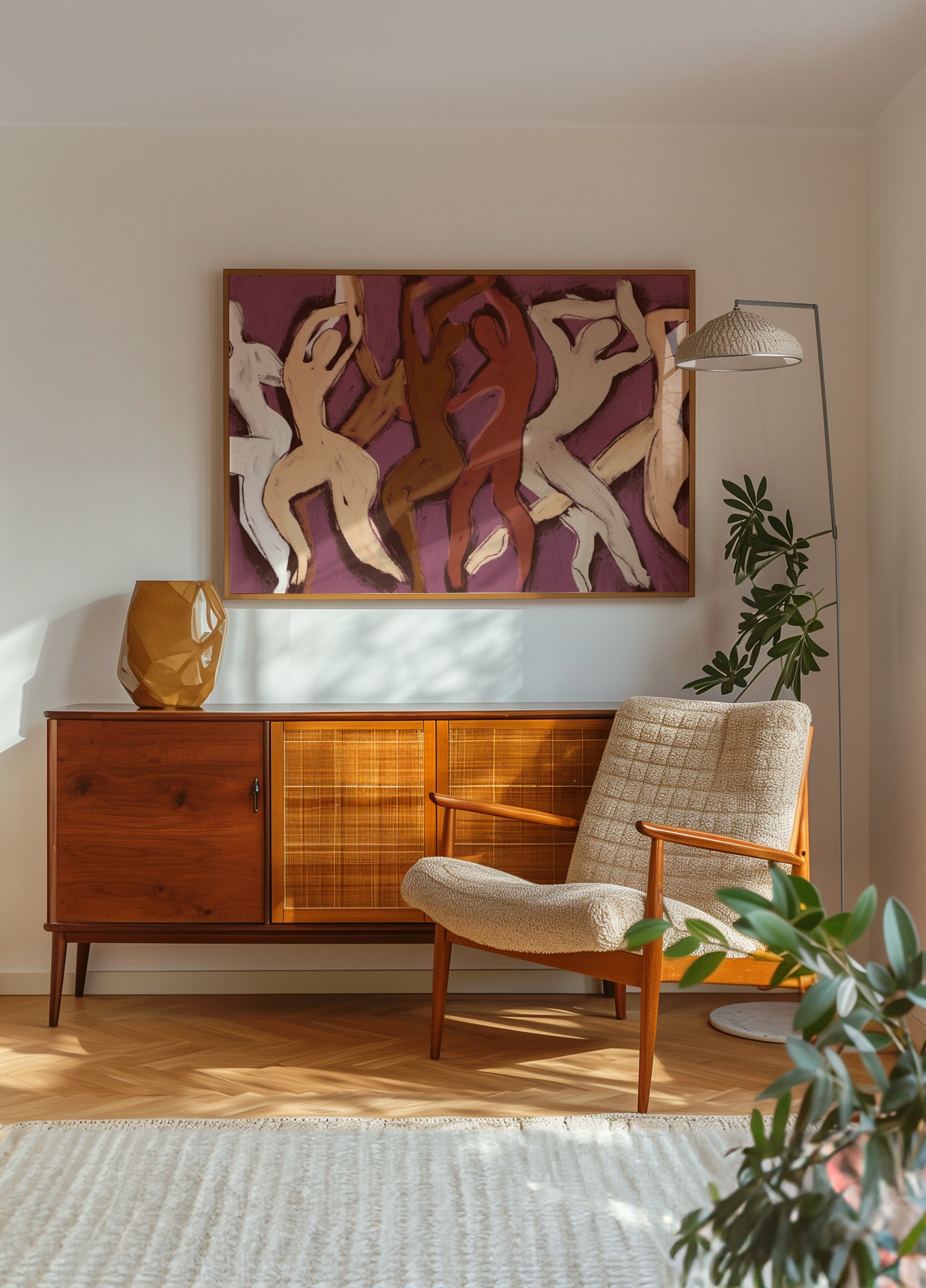Radostné tancujúce figúrky