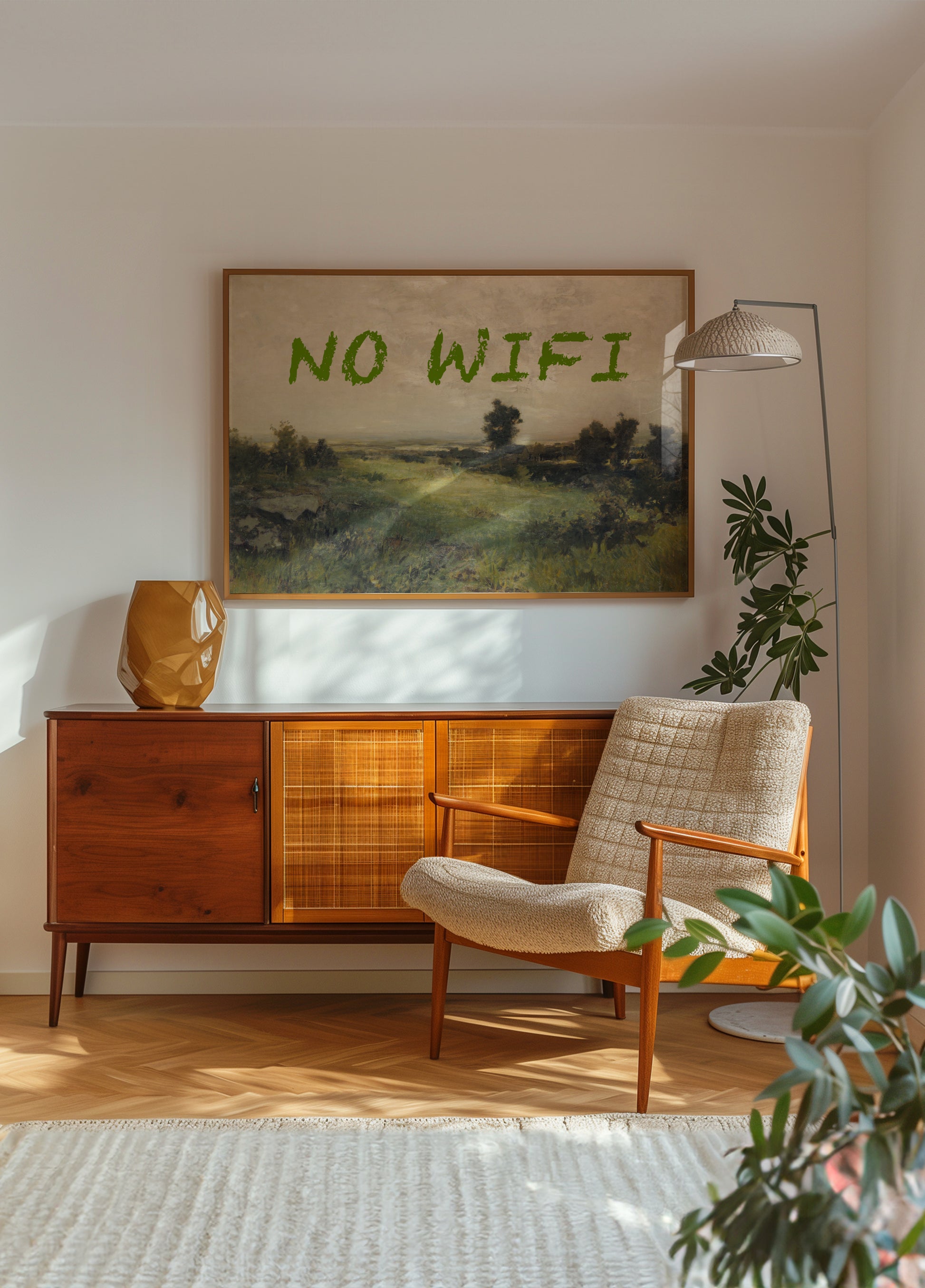 Klassesch Landschaft Nee Wifi