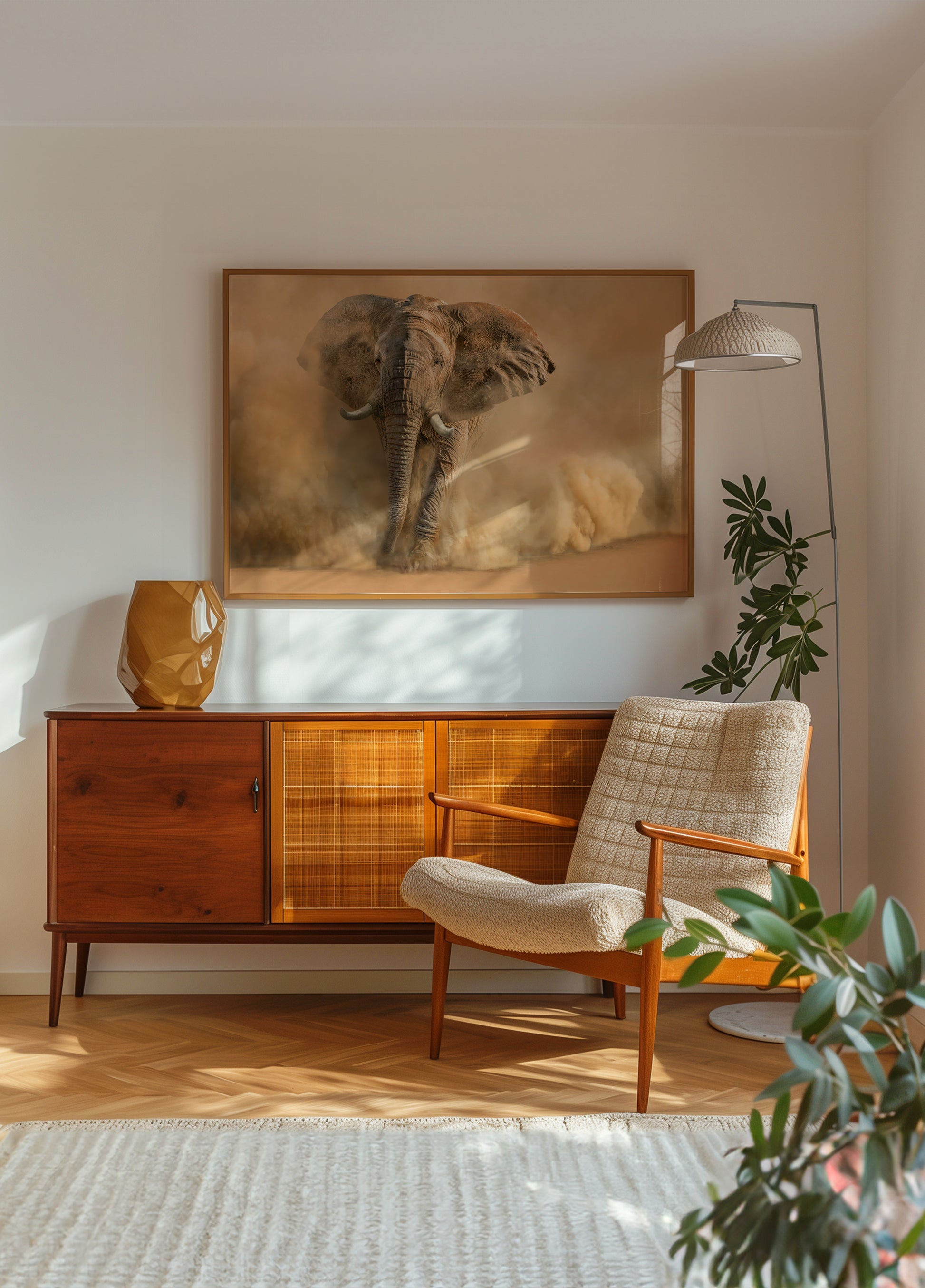 Majestätesch Elefant Stëbs Cloud