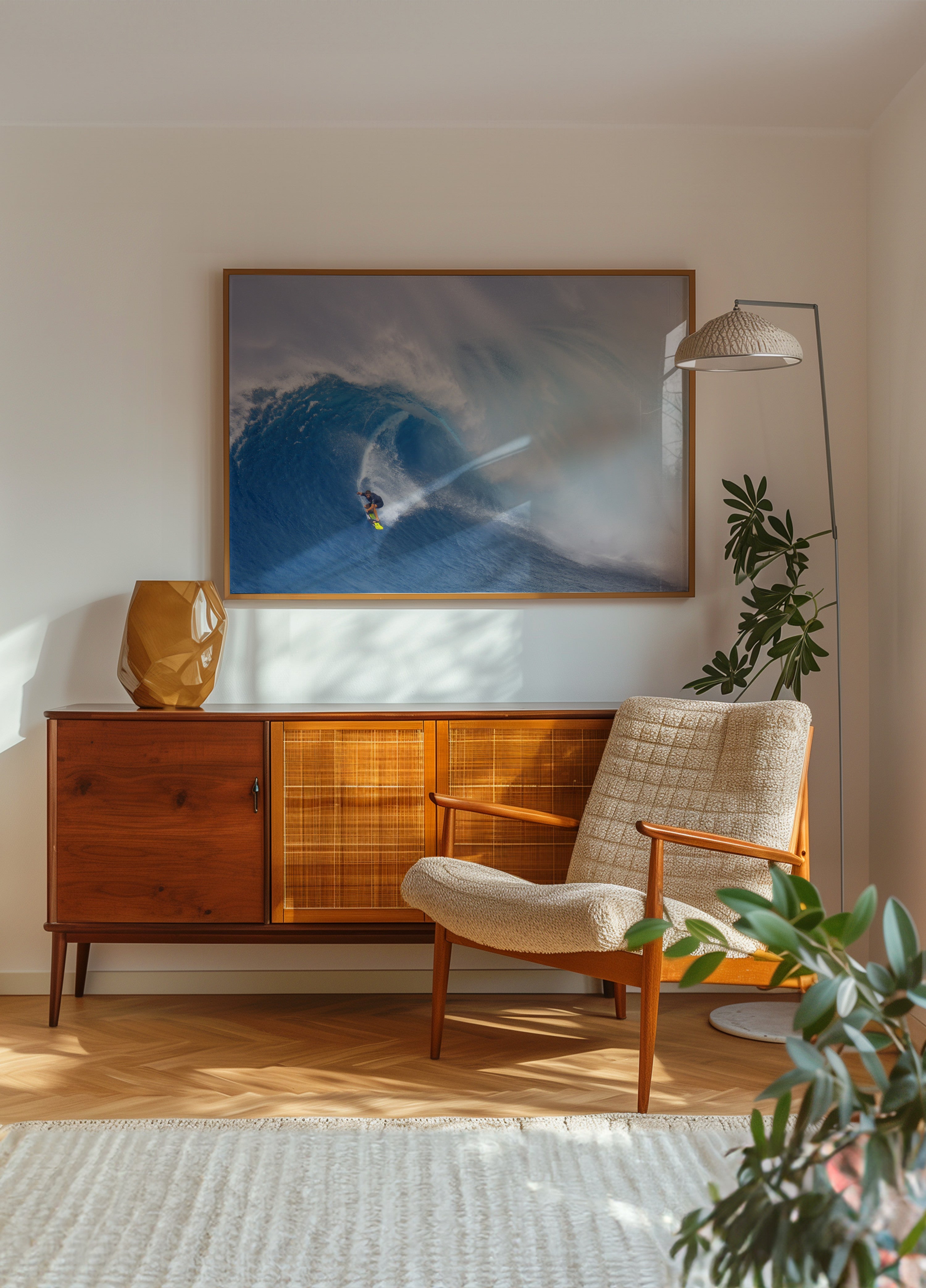 Surfer Reiden Big Wave