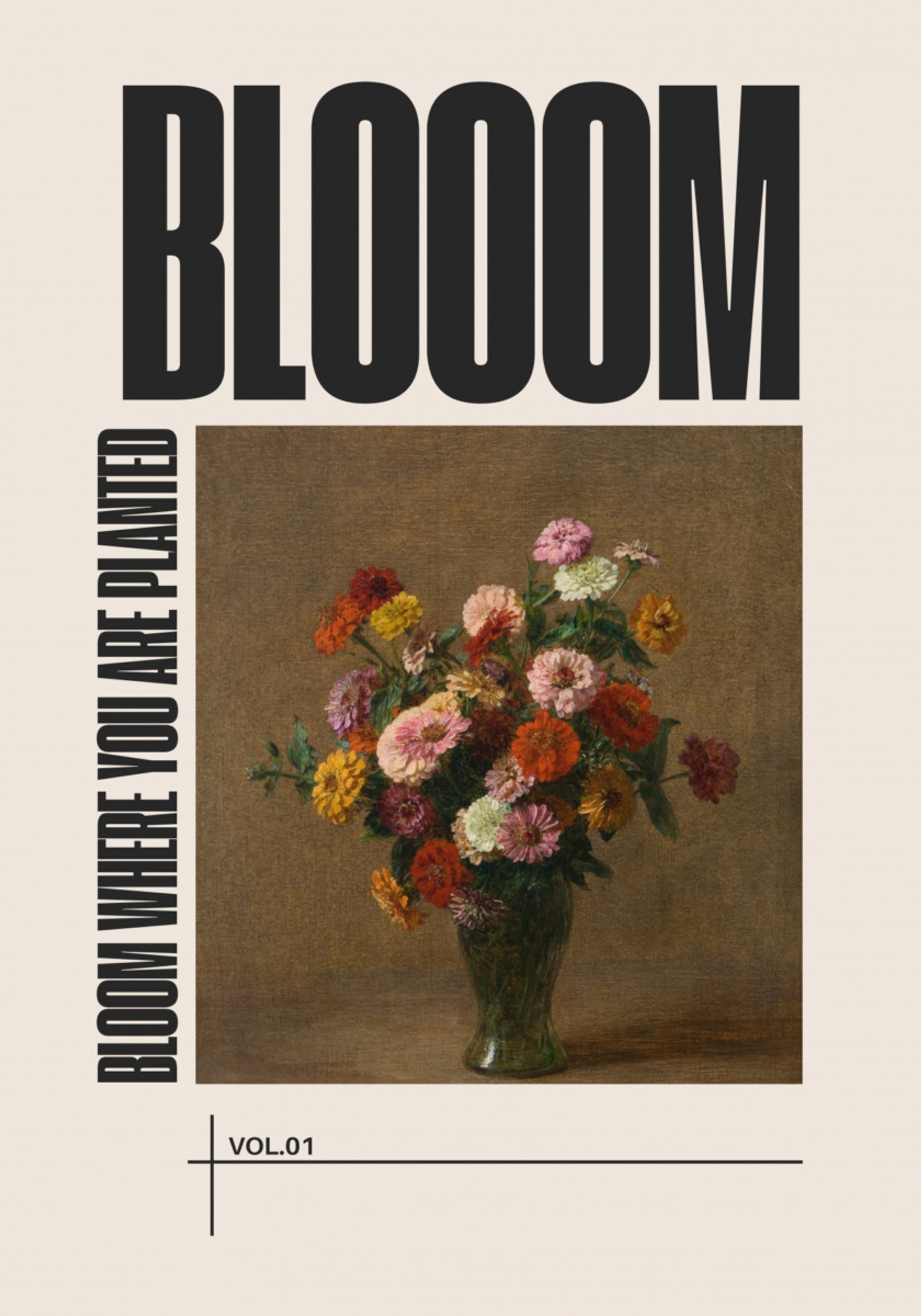 Vibrant Flower Still Life