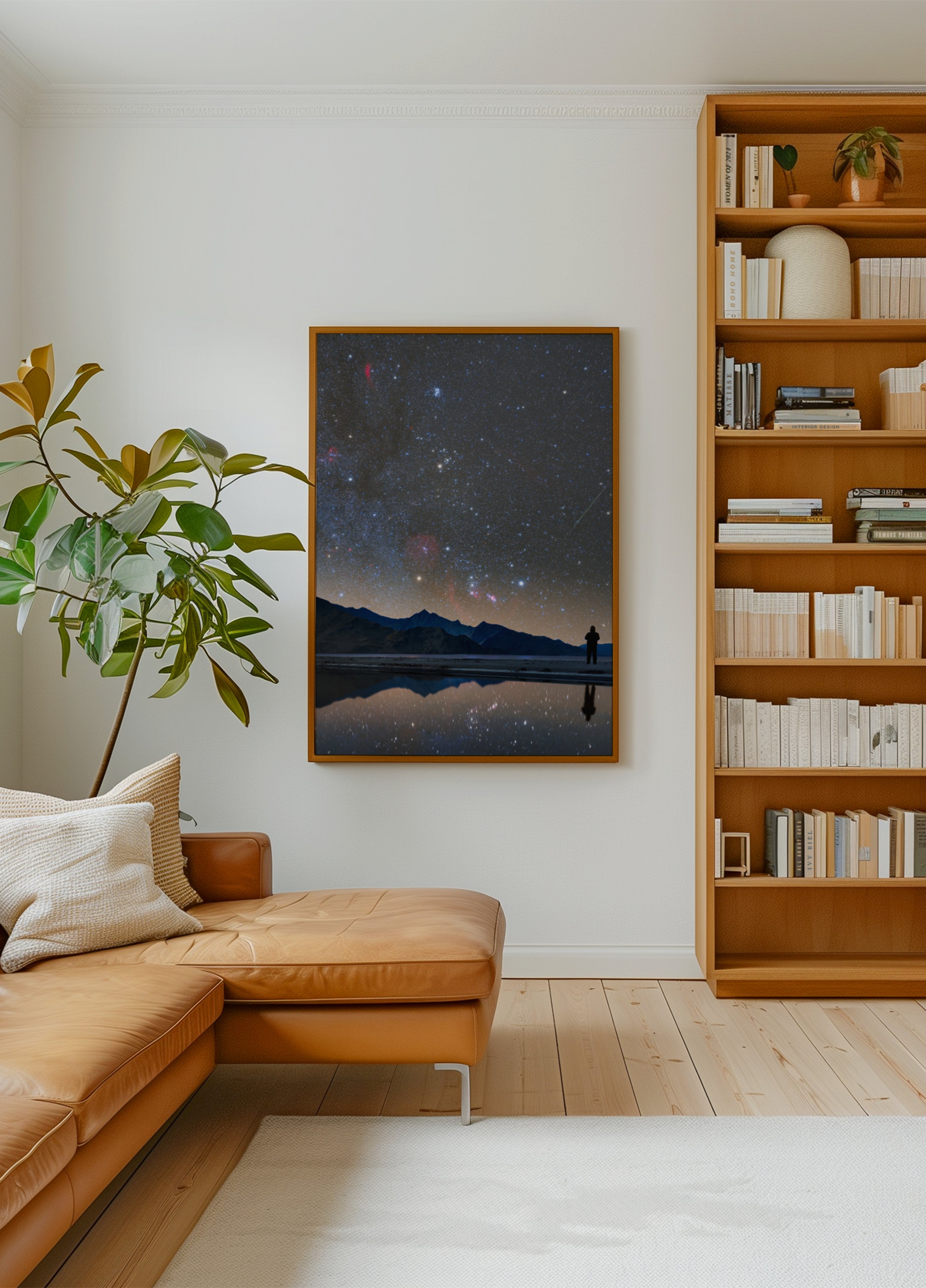 „Stargazer“ nakties dangaus atspindys