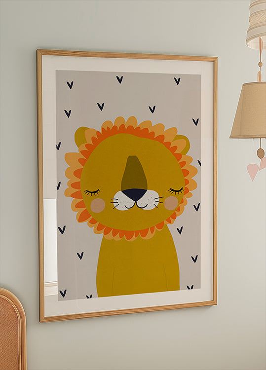 Dreamy Lion (NEW) - Posterbox