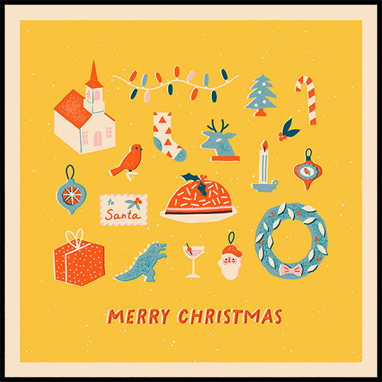 Happychristmasno80 Plakater - Posterbox