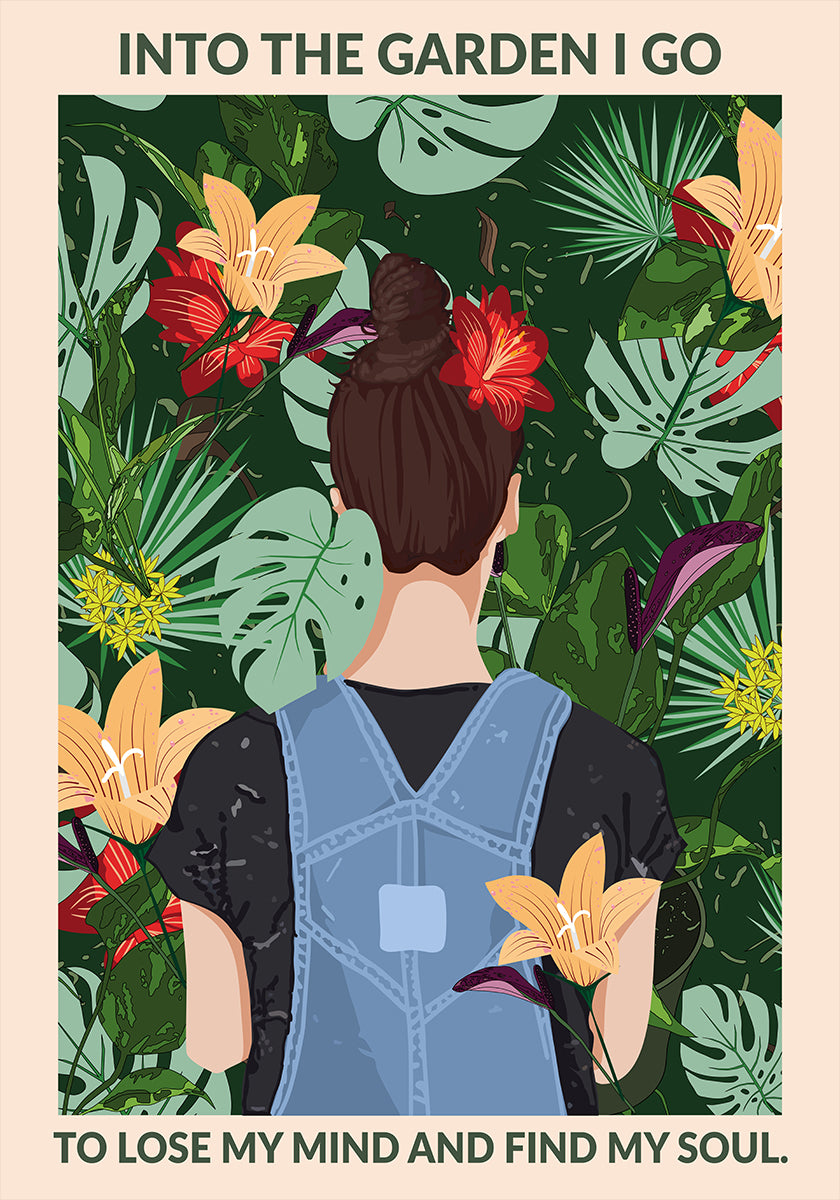 Into the Garden Standard Wall Art Plakat - Posterbox