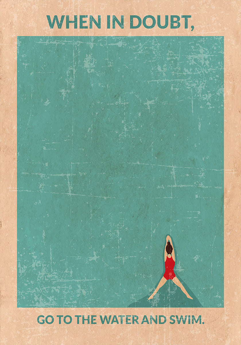 Open Water Standard Wall Art - Posterbox