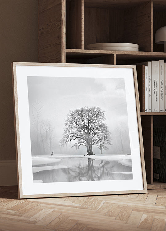 Tranquility after the snow Plakater - Posterbox