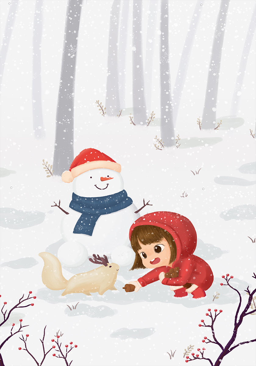 Joyful Winter Plakat - Posterbox