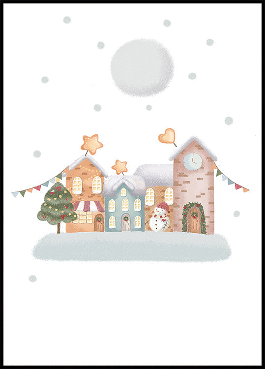 Vintage Winter Plakat - Posterbox